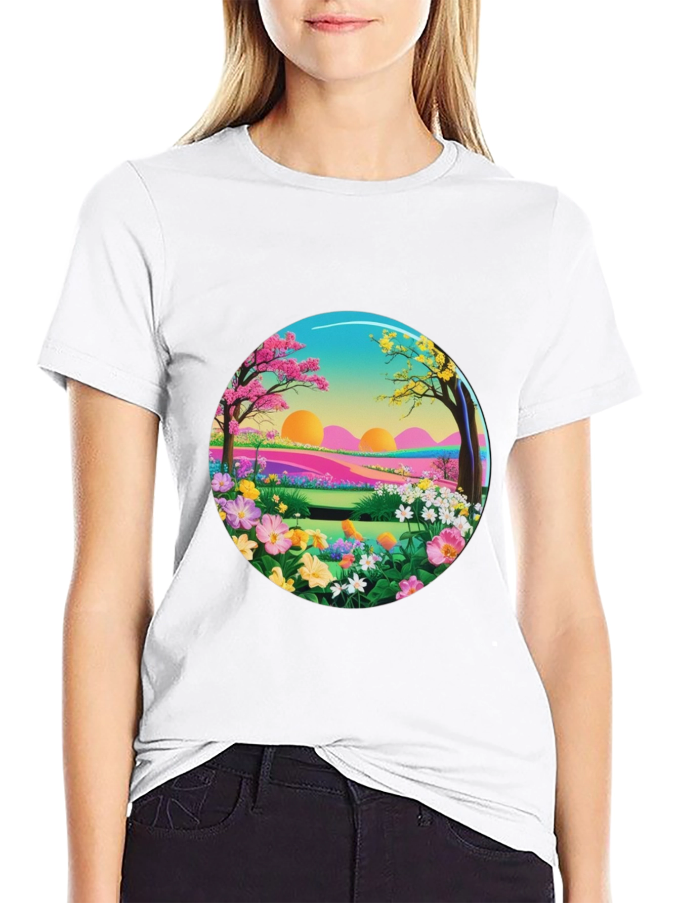 Nature Landscape Graphic Tee