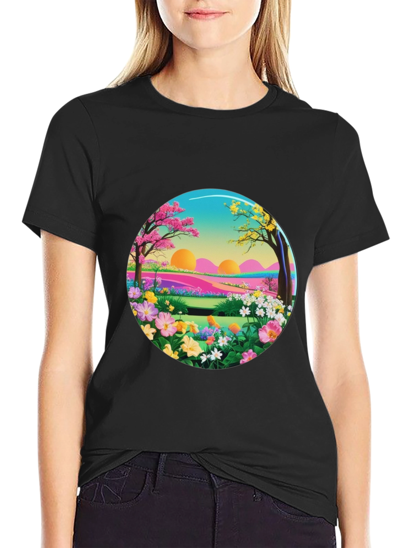 Nature Landscape Graphic Tee
