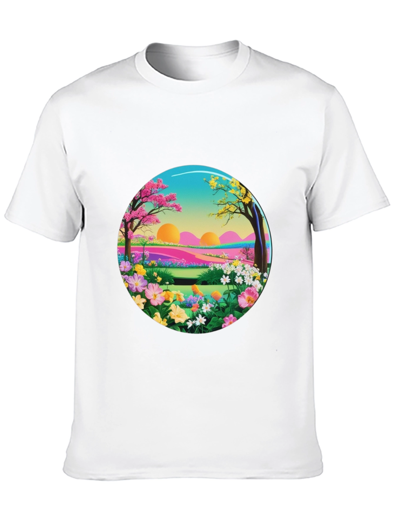 Nature Landscape Graphic Tee