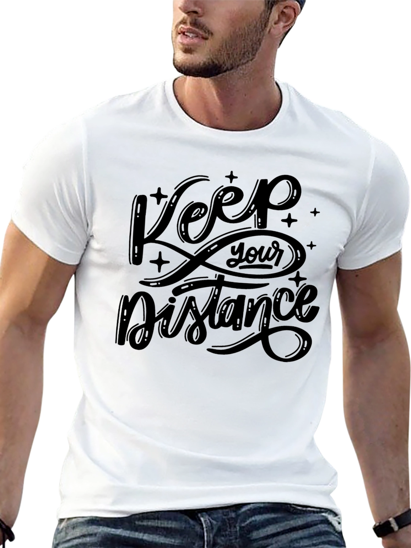 Keep Your Distance Graphic T-Shirt