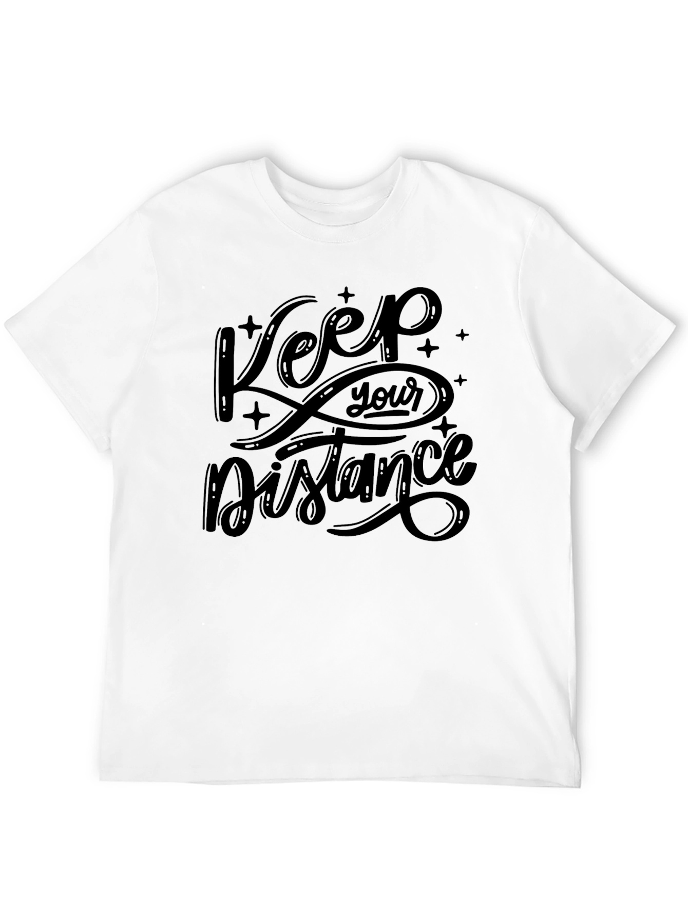 Keep Your Distance Graphic T-Shirt