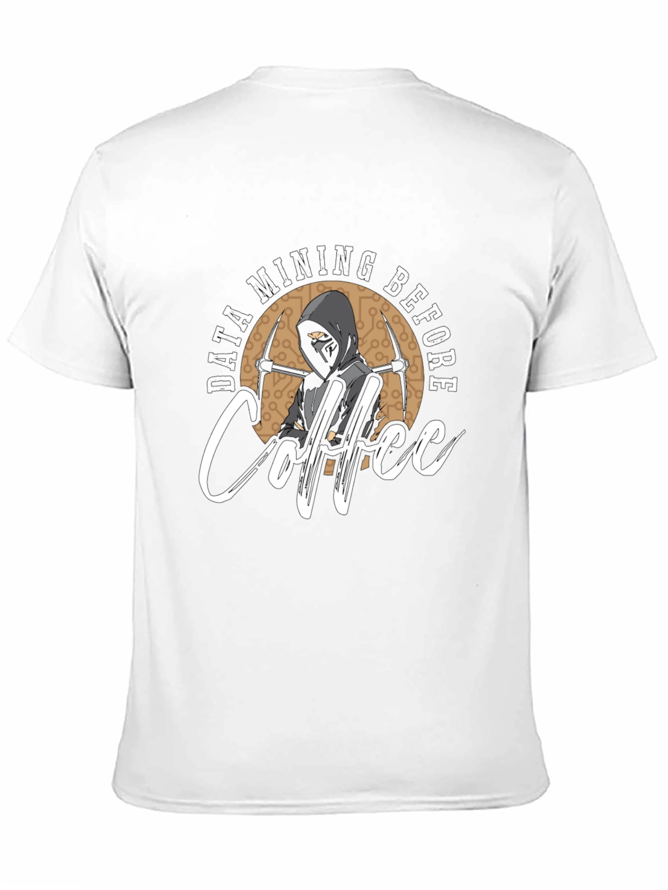 Data Mining Before Coffee Graphic T-Shirt