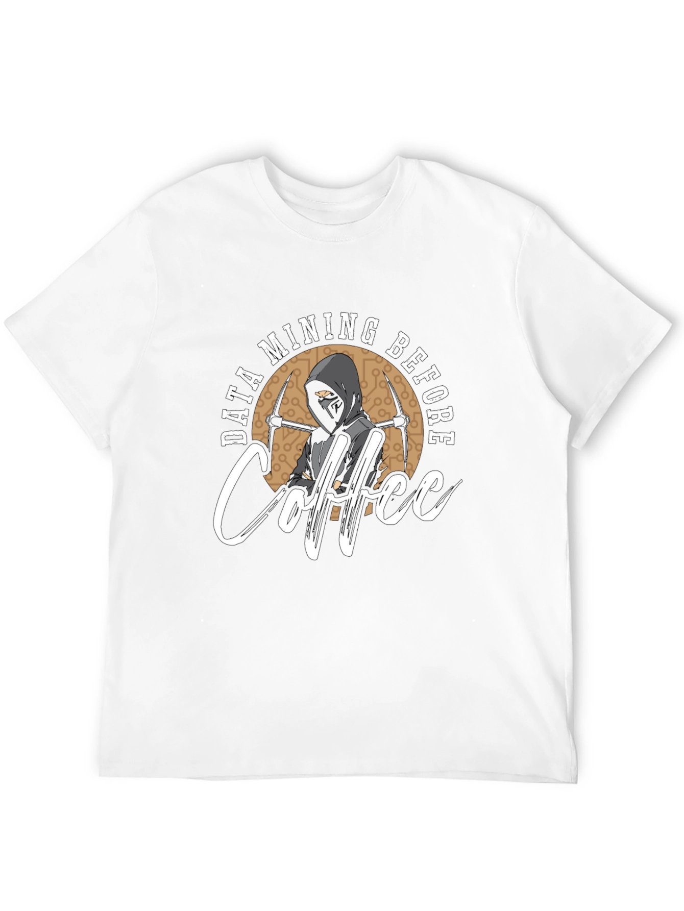 Data Mining Before Coffee Graphic T-Shirt