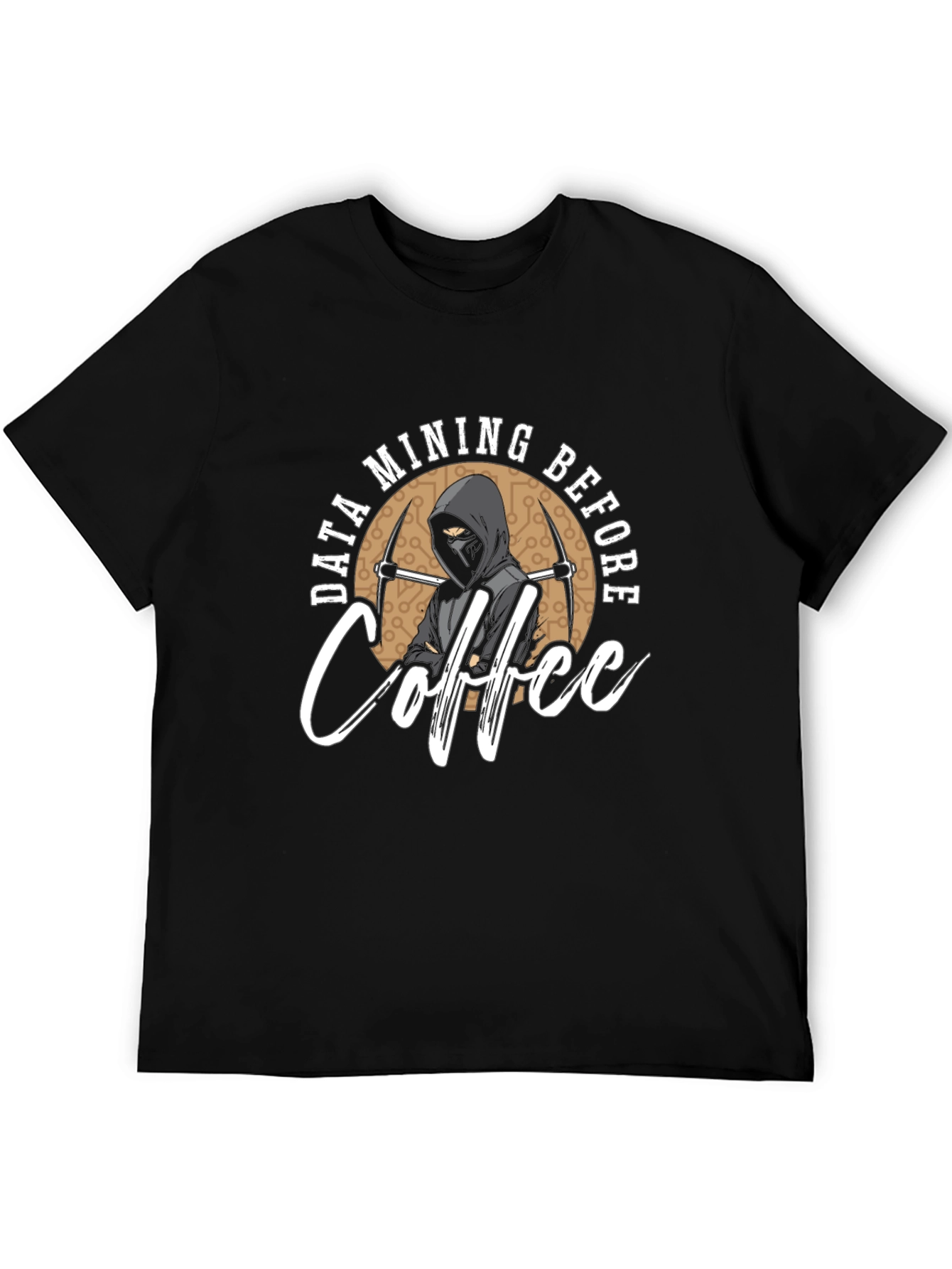 Data Mining Before Coffee Graphic T-Shirt