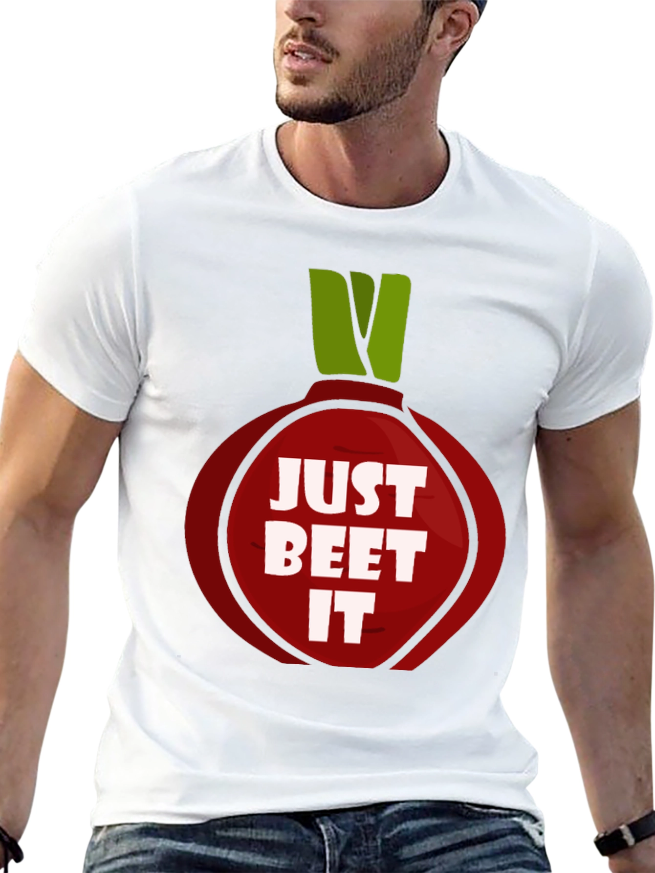 Just Beet It T-Shirt Funny Music Pun Tee