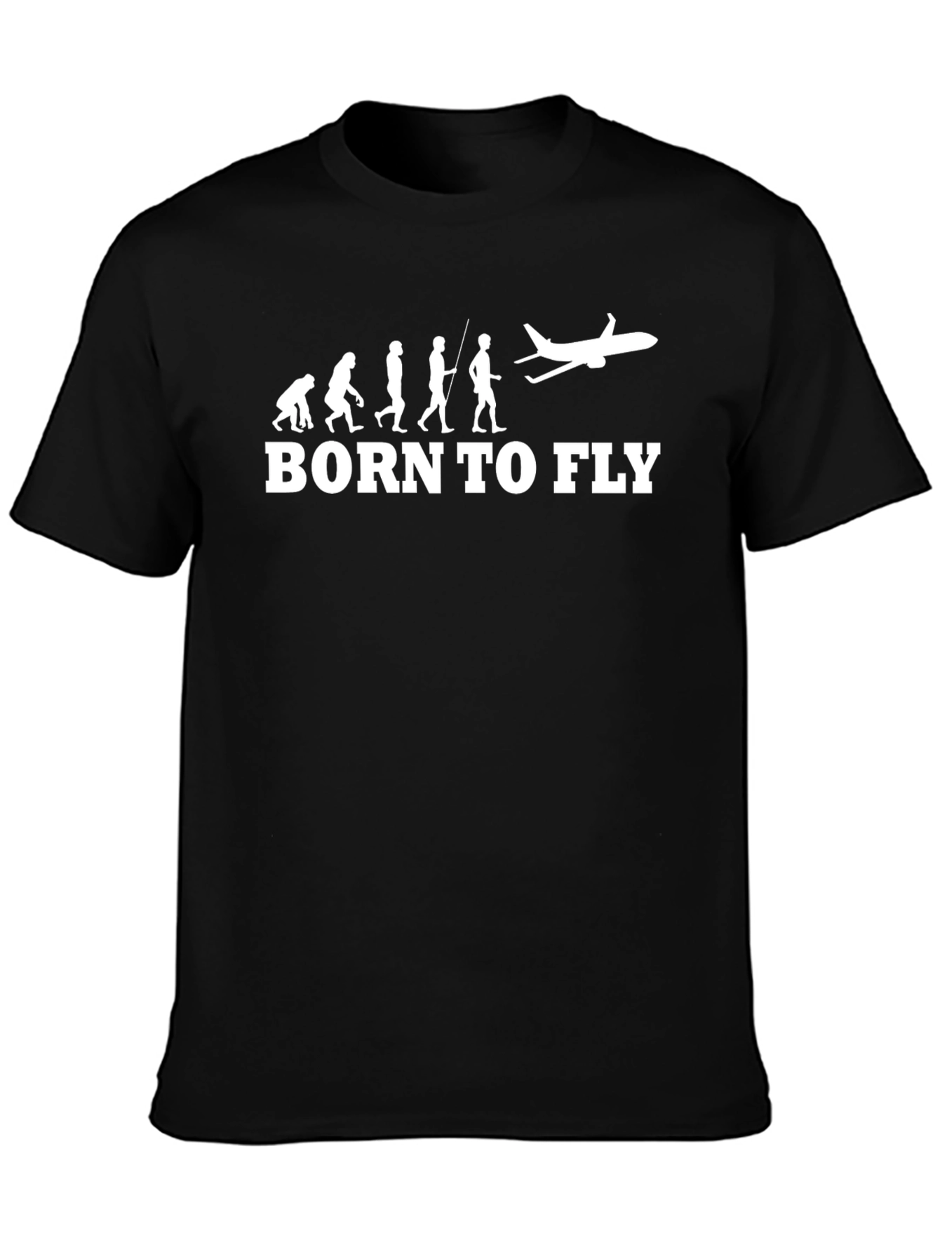 Born To Fly T-Shirt - Aviation Evolution Tee