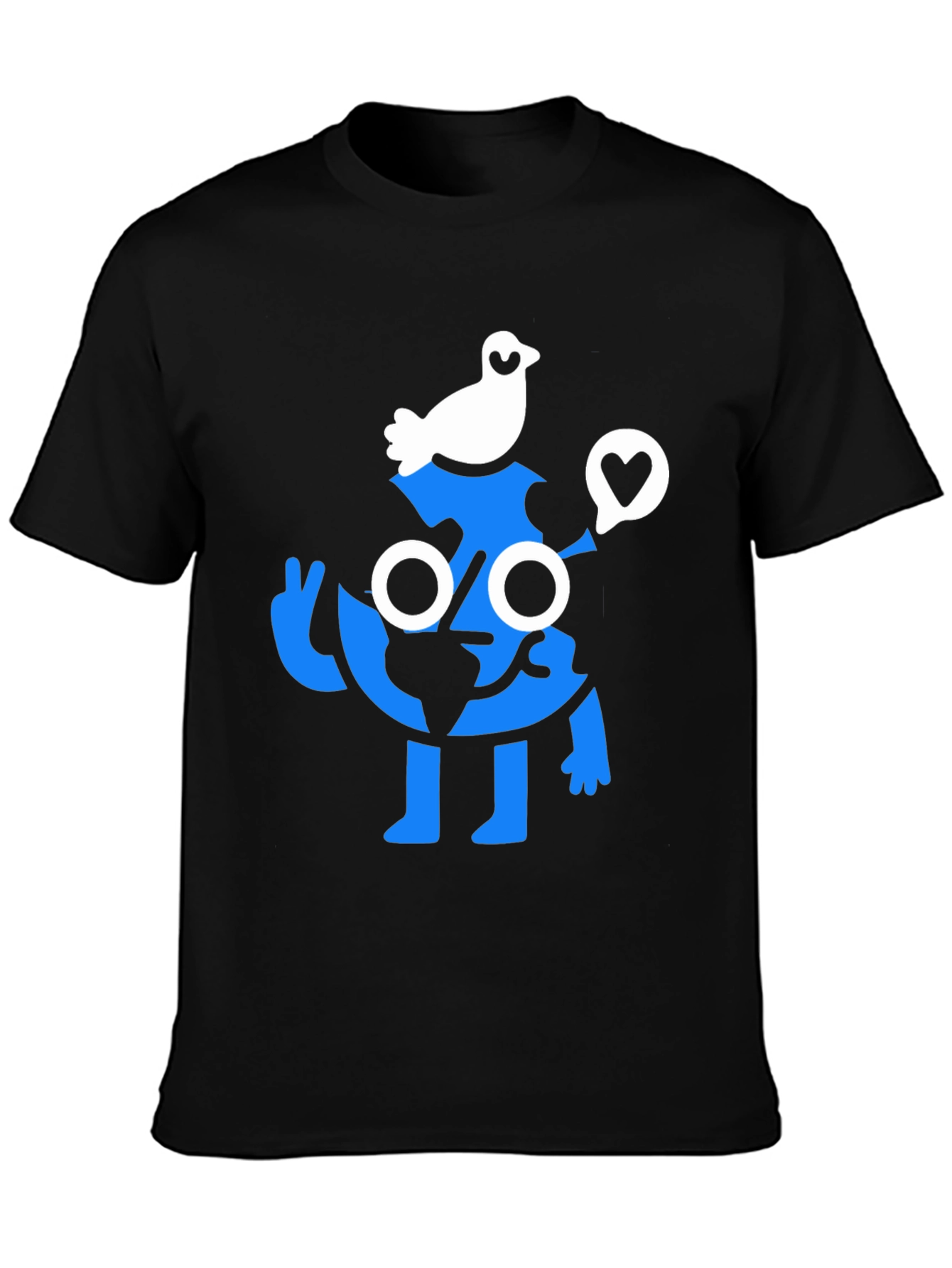 Peace Earth Graphic T-Shirt