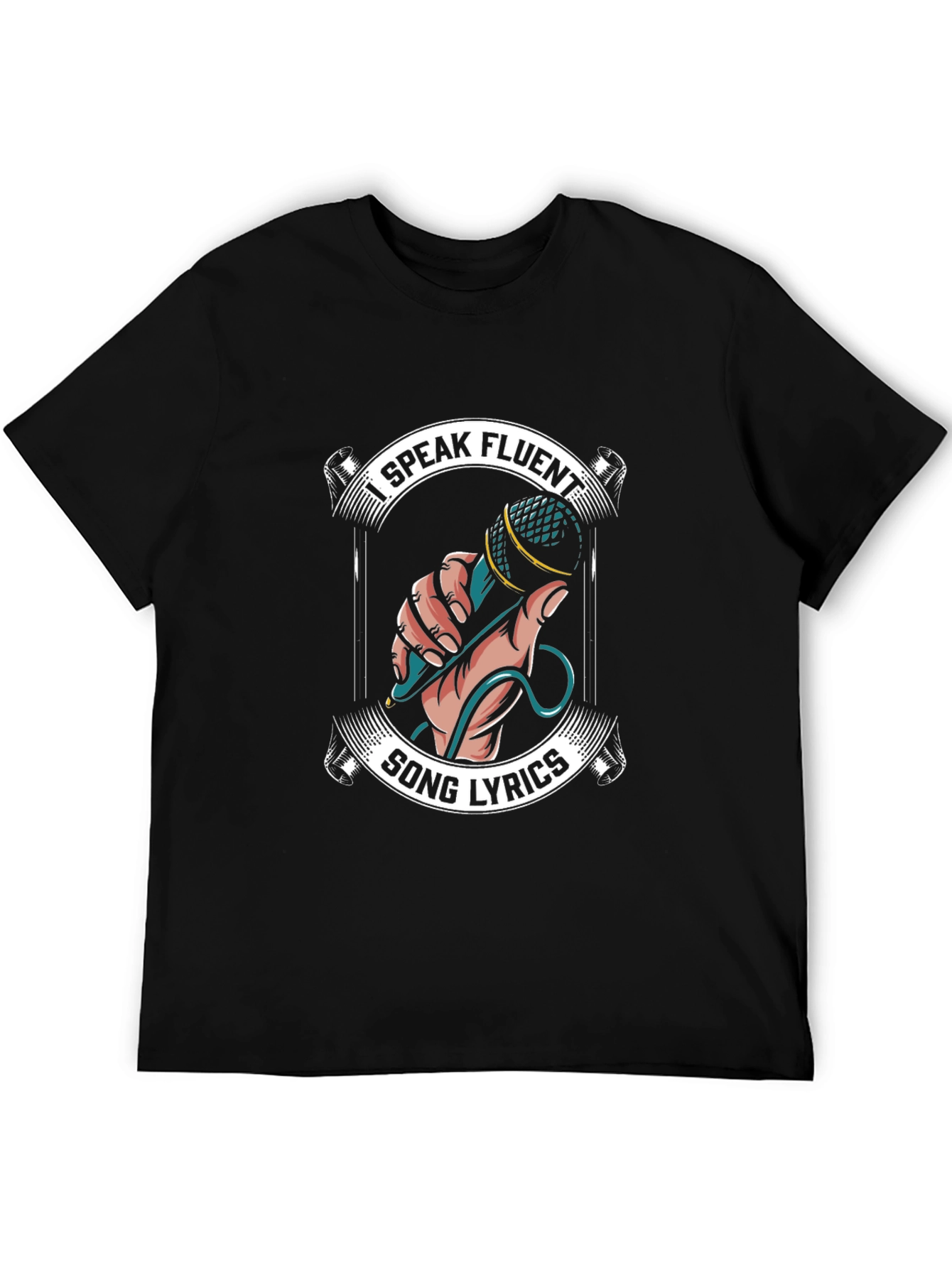I Speak Fluent Song Lyrics Graphic Tee