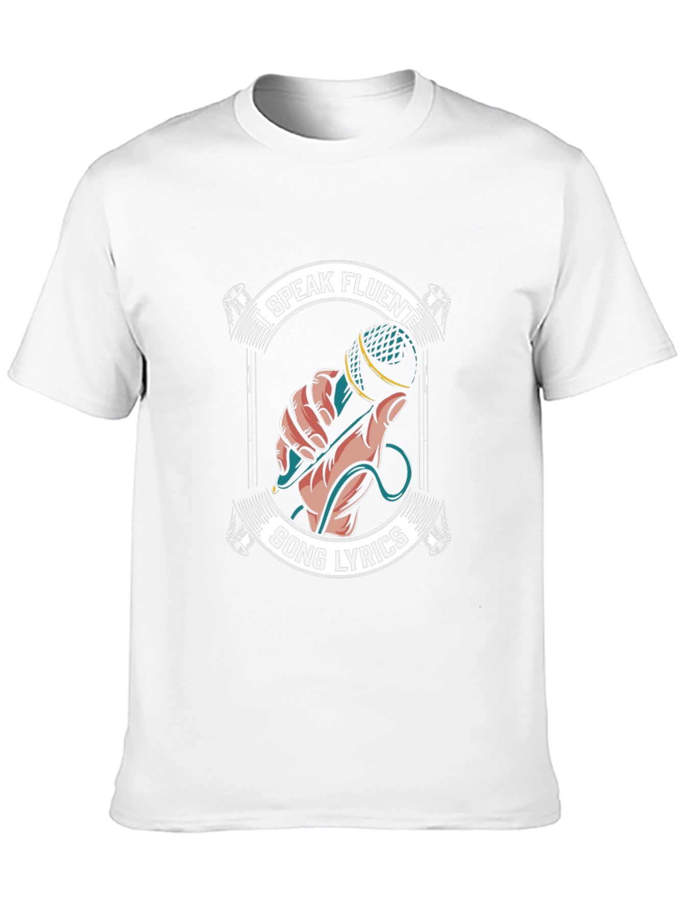 I Speak Fluent Song Lyrics Graphic Tee