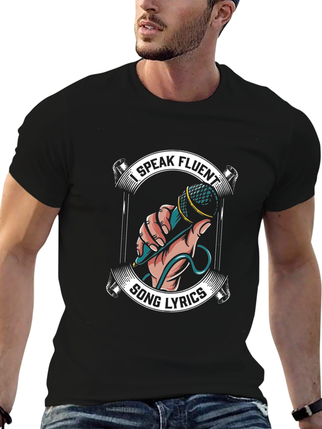 I Speak Fluent Song Lyrics Graphic Tee