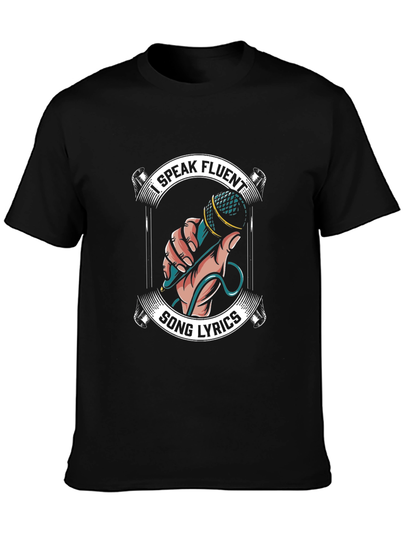 I Speak Fluent Song Lyrics Graphic Tee