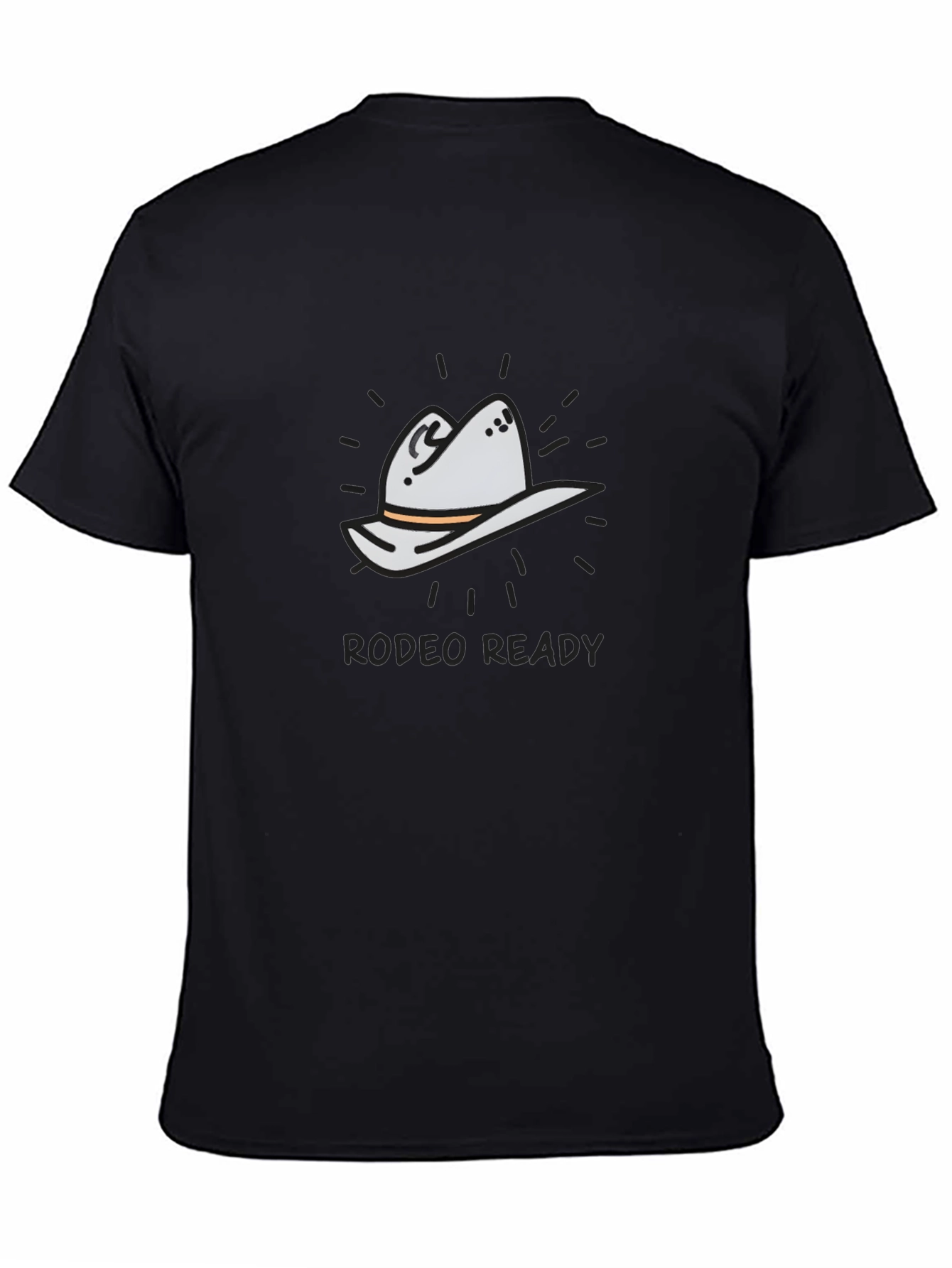 Rodeo Ready T-Shirt - Cowboy Hat Graphic Tee