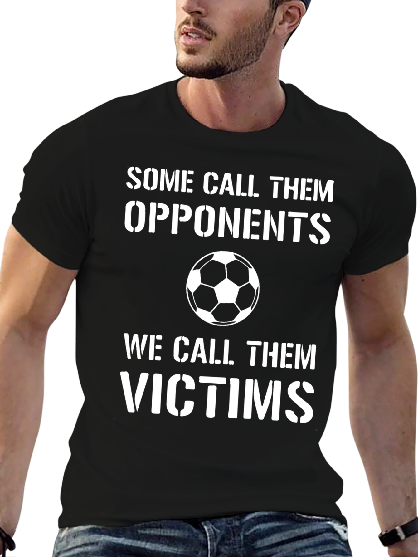 Soccer Opponents Victims T-Shirt - Funny Sports Tee