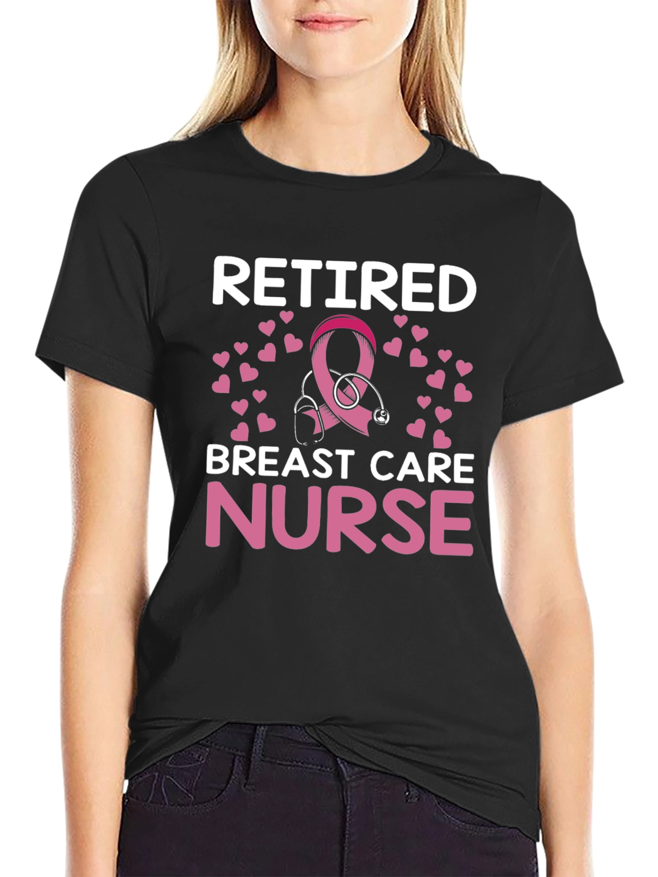 Retired Breast Care Nurse T-Shirt