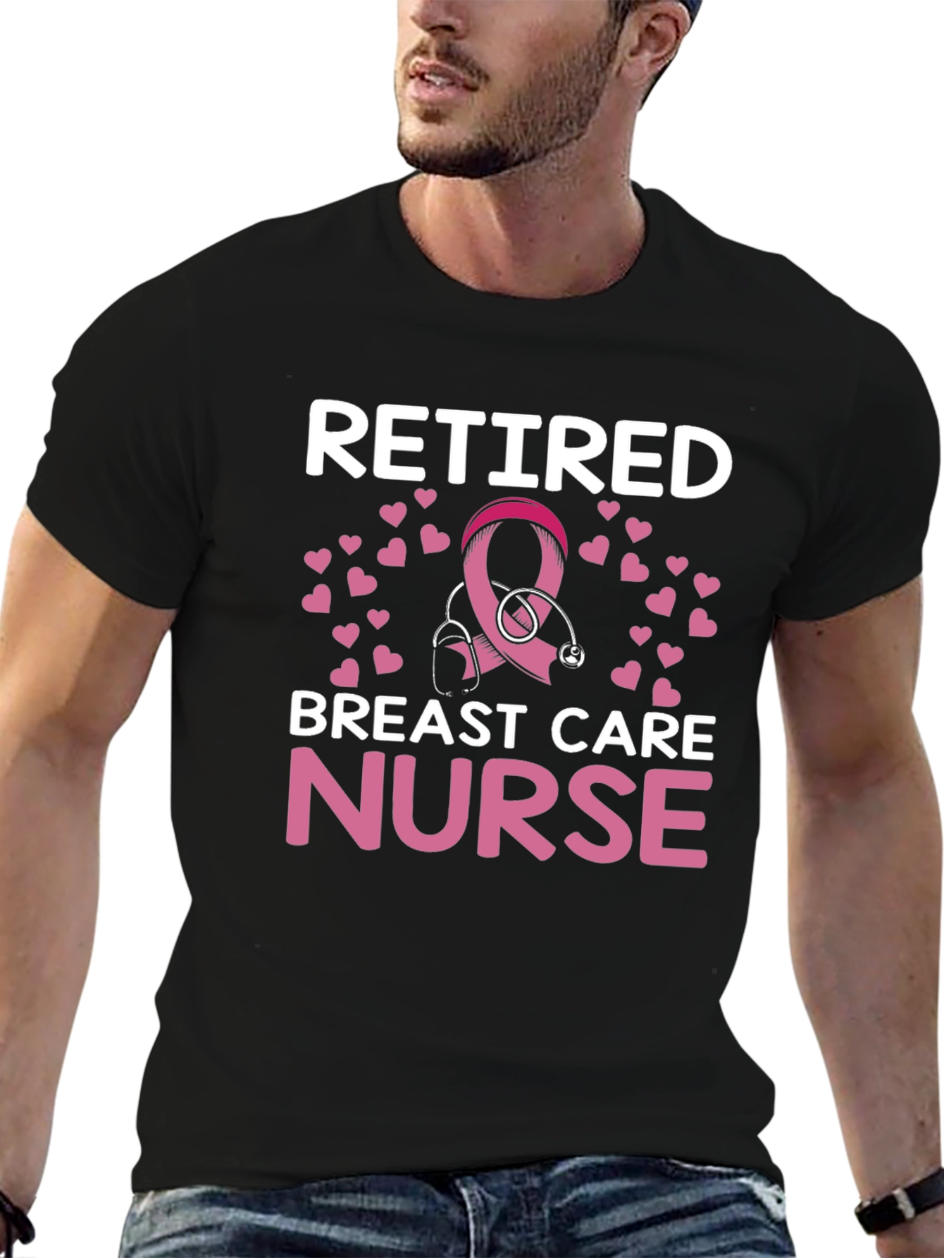 Retired Breast Care Nurse T-Shirt