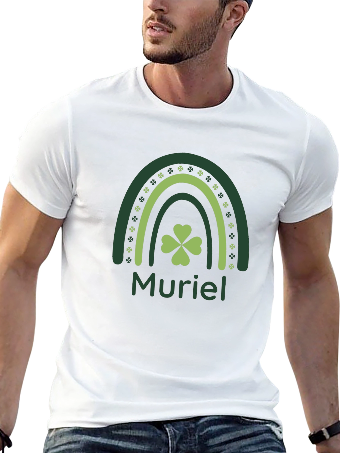 St. Patricks Day Muriel Rainbow T-Shirt