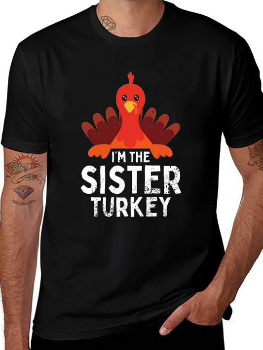 Sister Turkey Thanksgiving T-Shirt