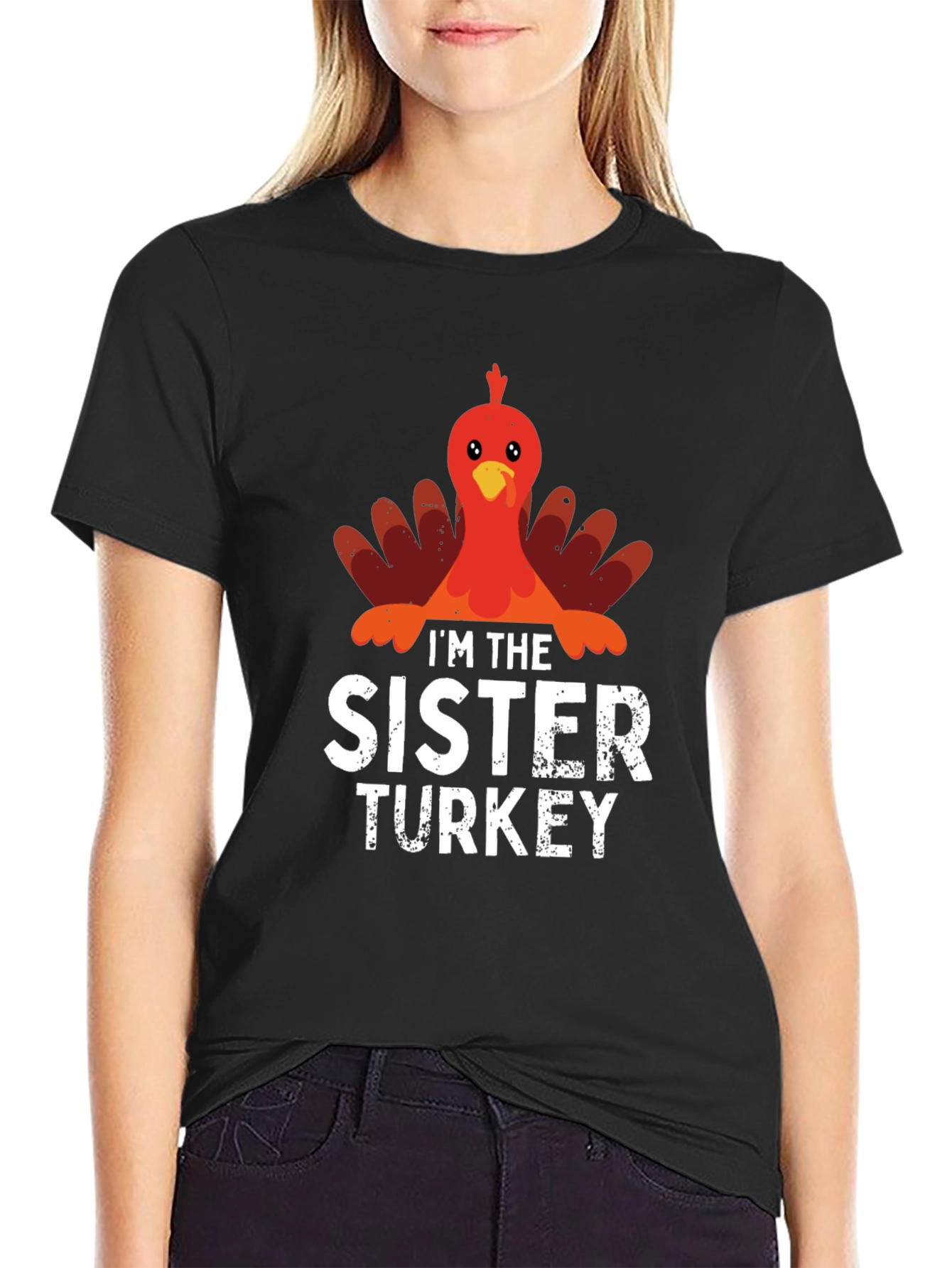 Sister Turkey Thanksgiving T-Shirt