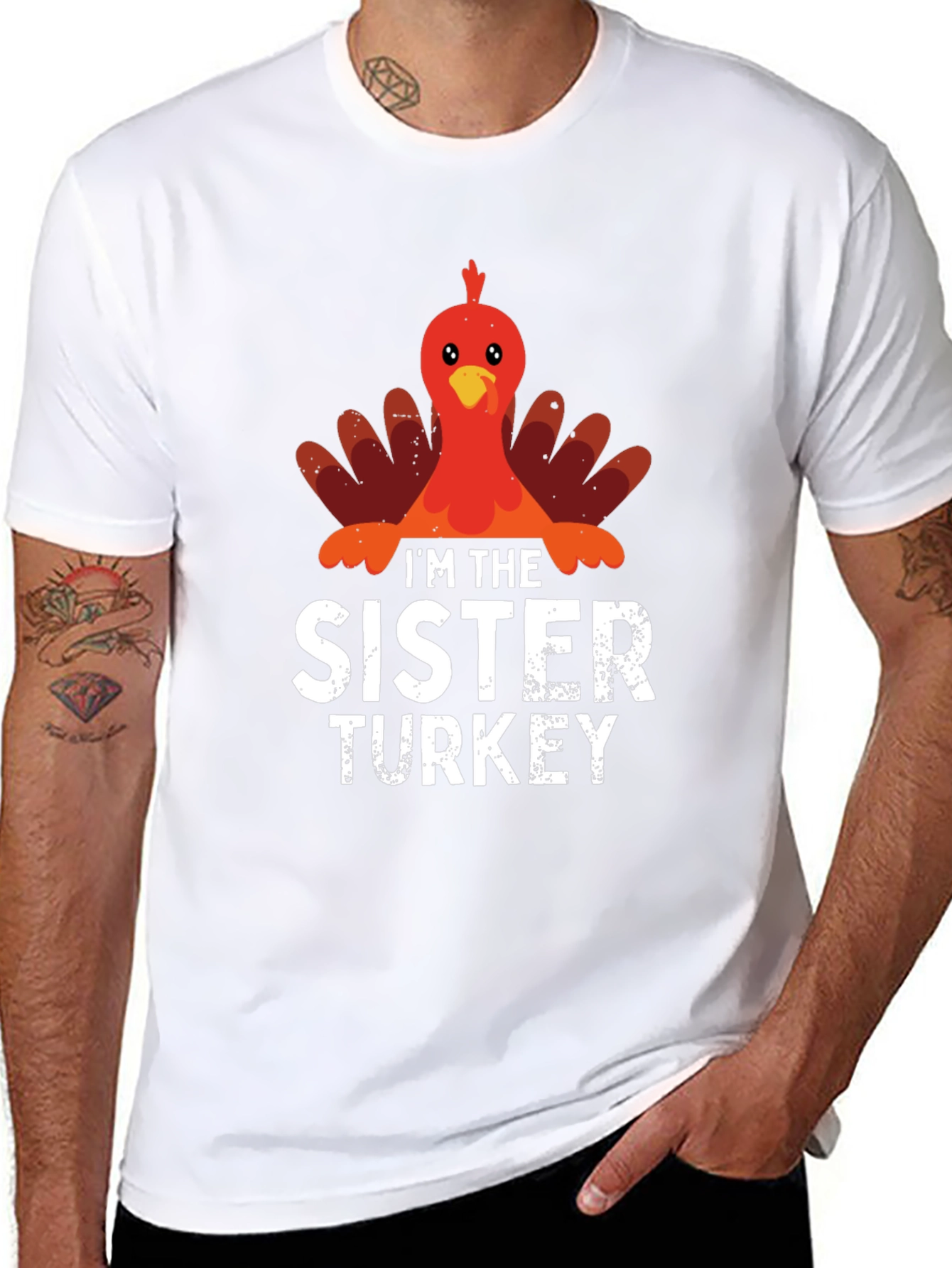 Sister Turkey Thanksgiving T-Shirt