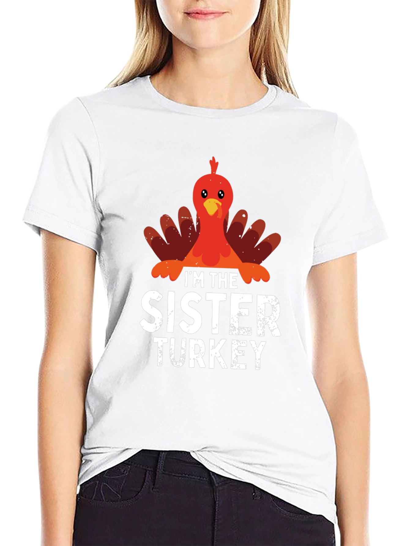 Sister Turkey Thanksgiving T-Shirt