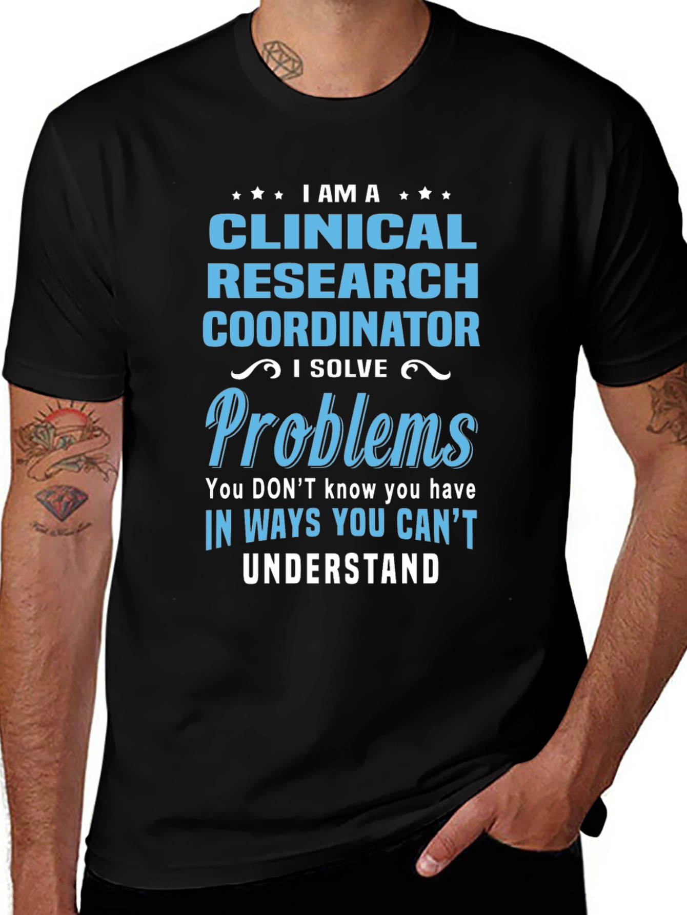 Clinical Research Coordinator Problem Solver T-Shirt
