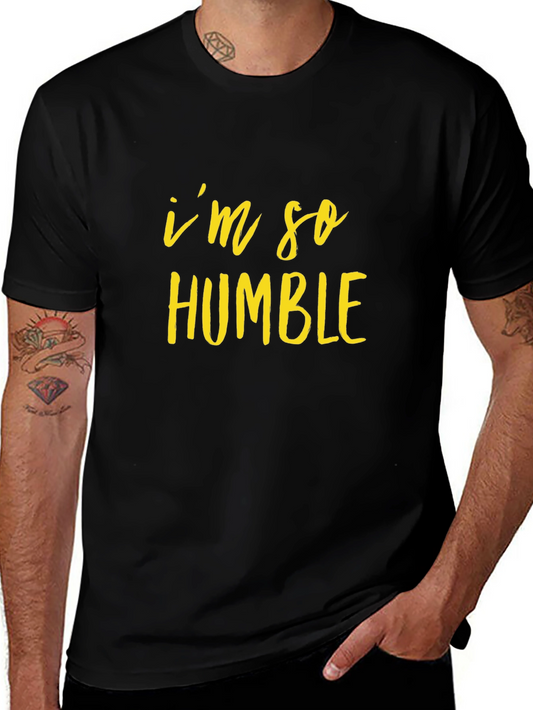 Humble Statement T-Shirt - Black