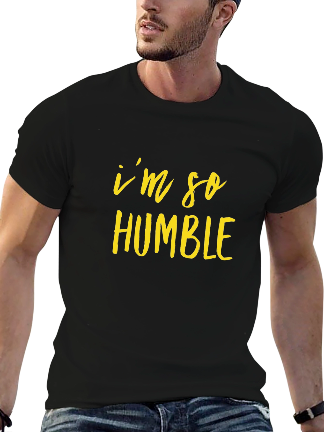 Humble Statement T-Shirt - Black