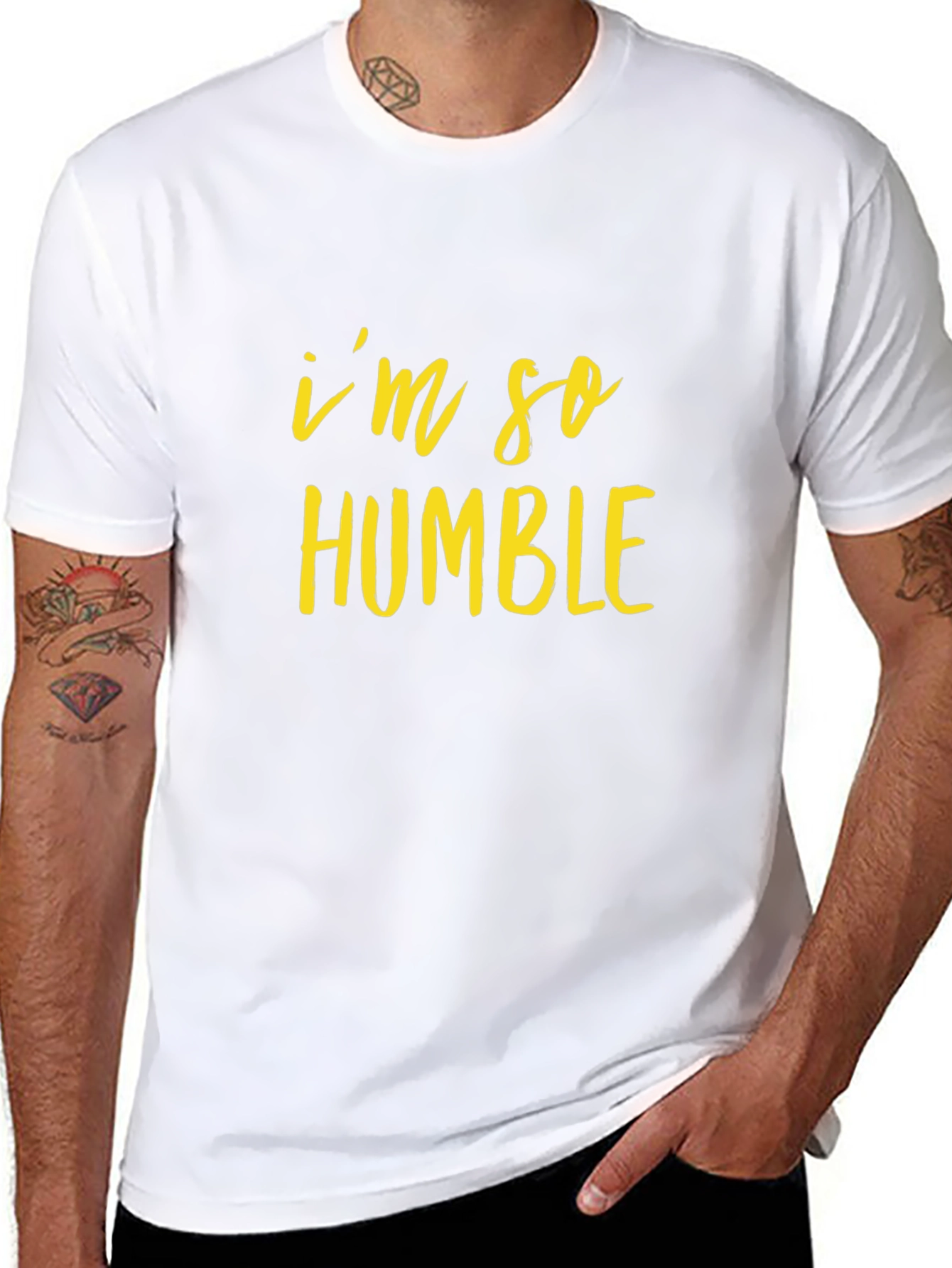 Humble Statement T-Shirt - Black