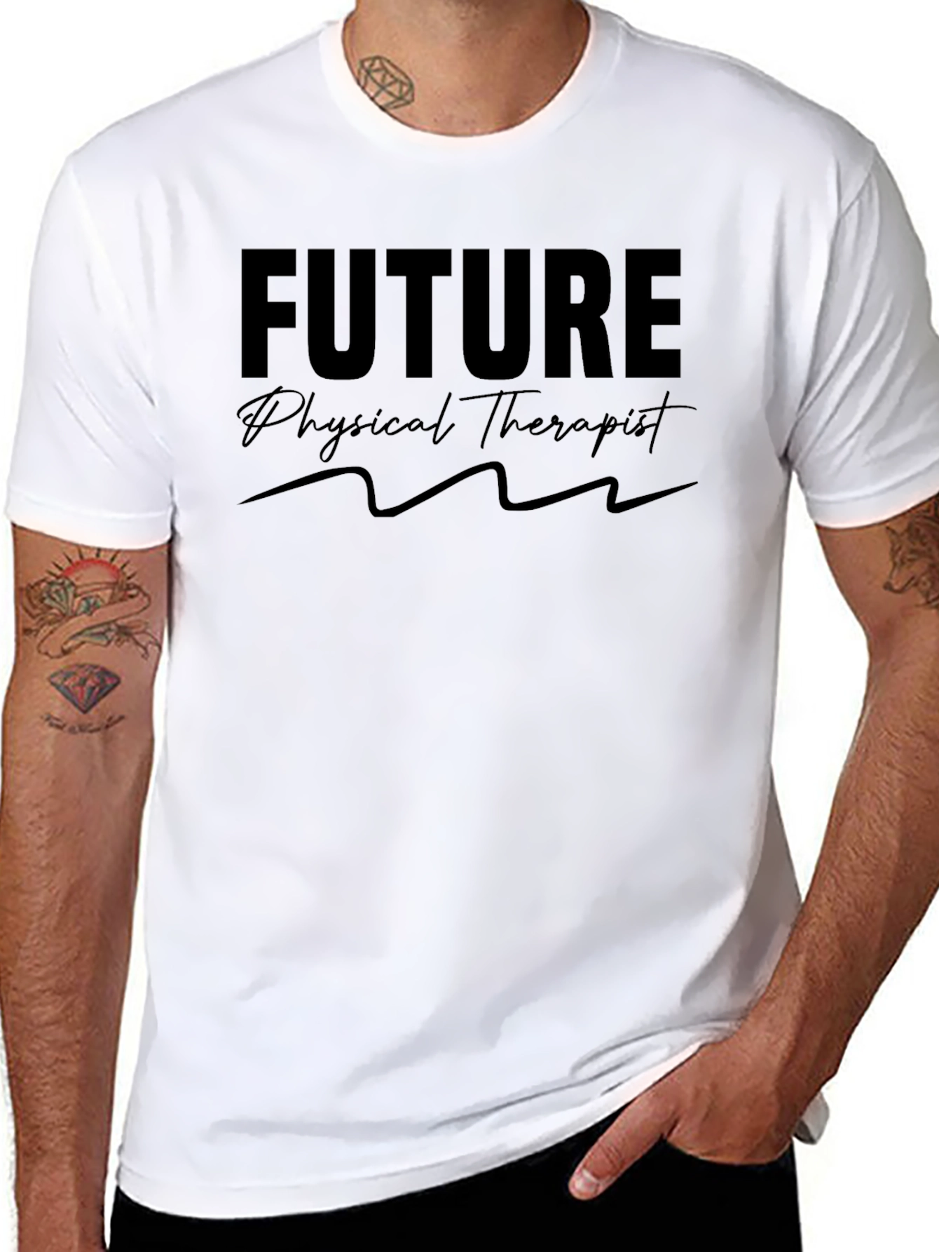Future Physical Therapist Black T-Shirt