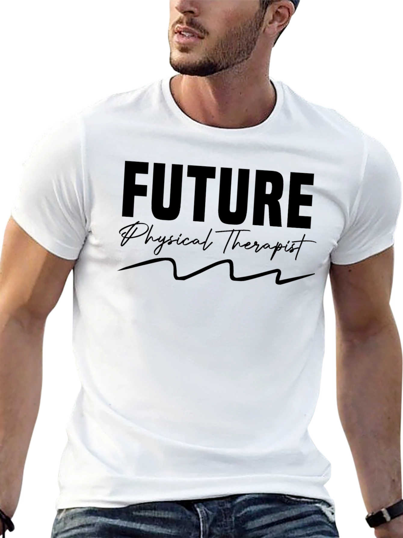 Future Physical Therapist Black T-Shirt