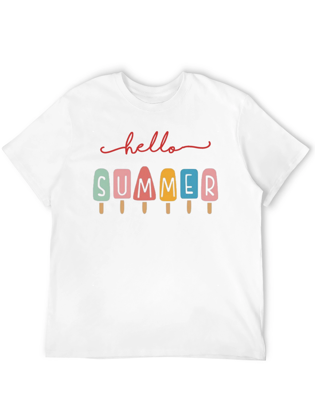 Hello Summer Popsicle Graphic Tee