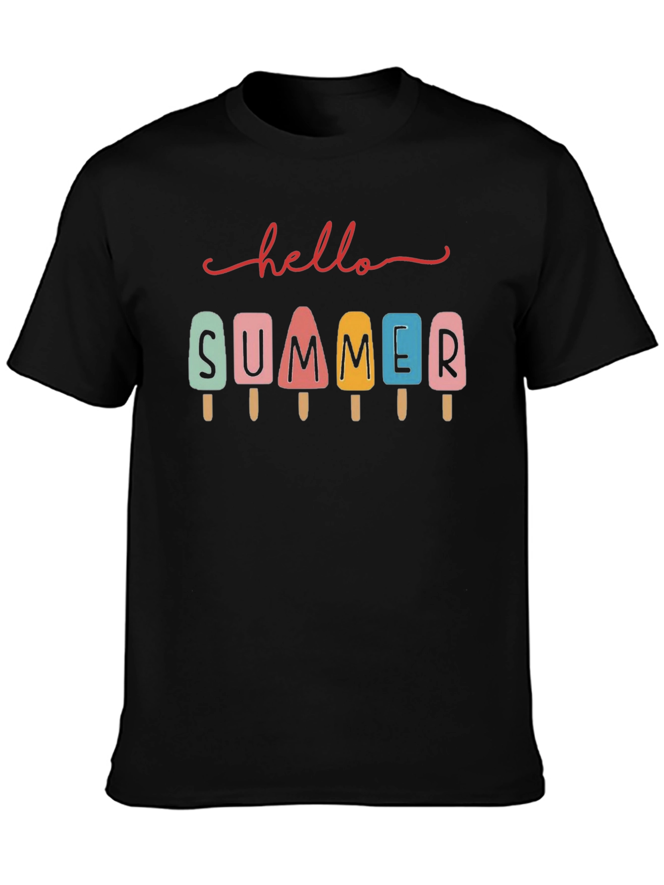 Hello Summer Popsicle Graphic Tee