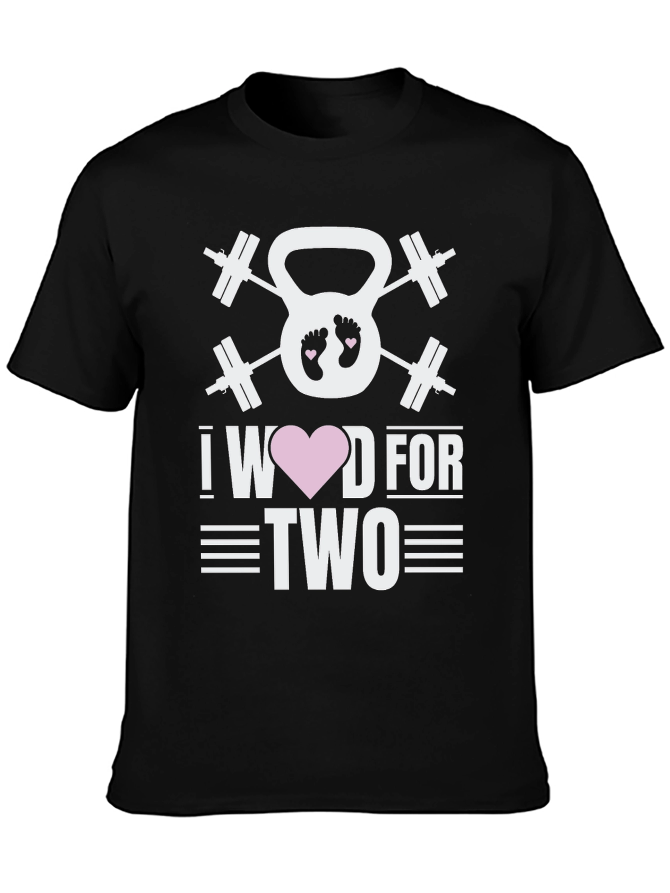 I WOD For Two Pregnancy Workout Shirt