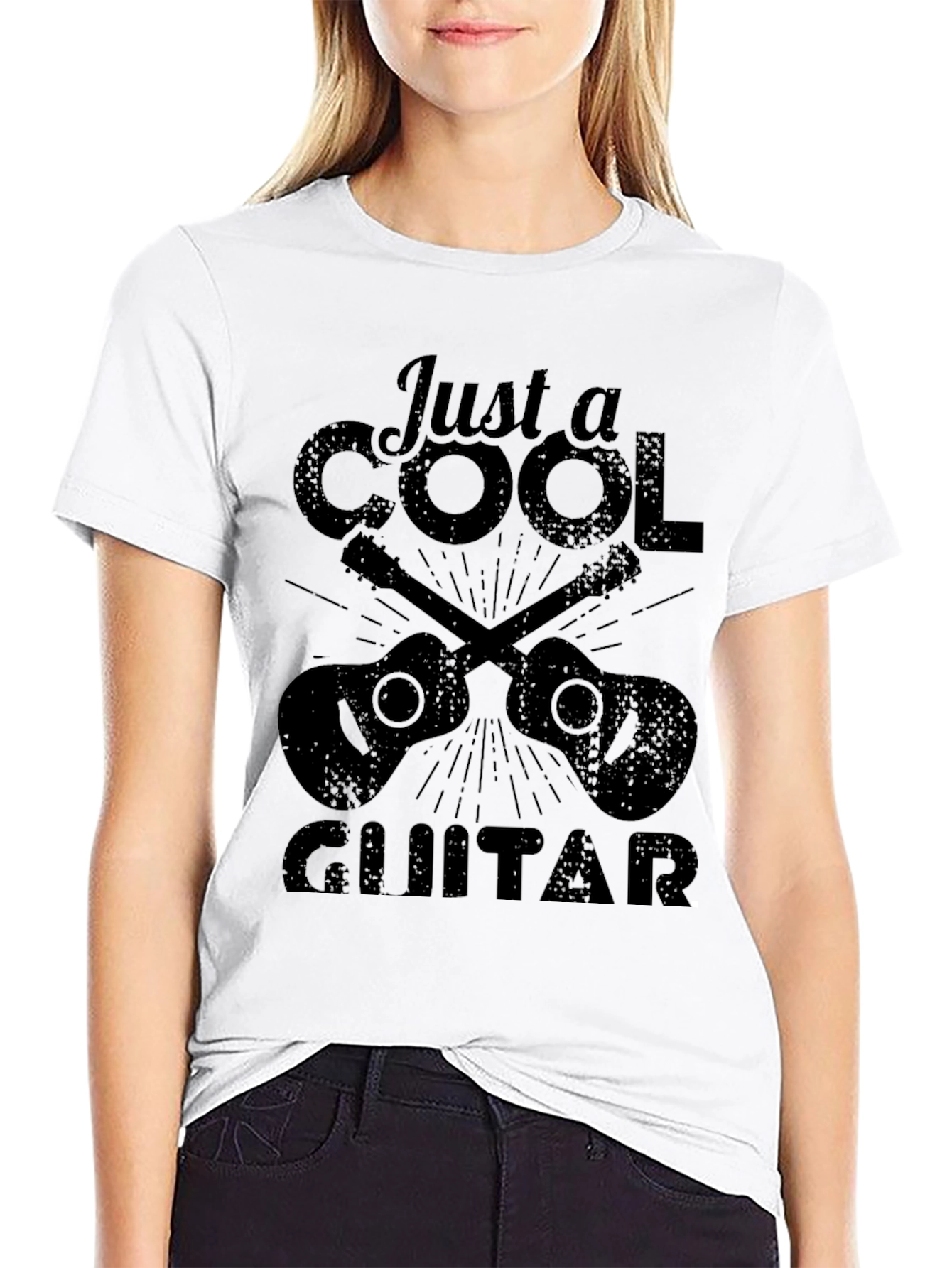 Cool Guitar Graphic T-Shirt - Music Lover Tee