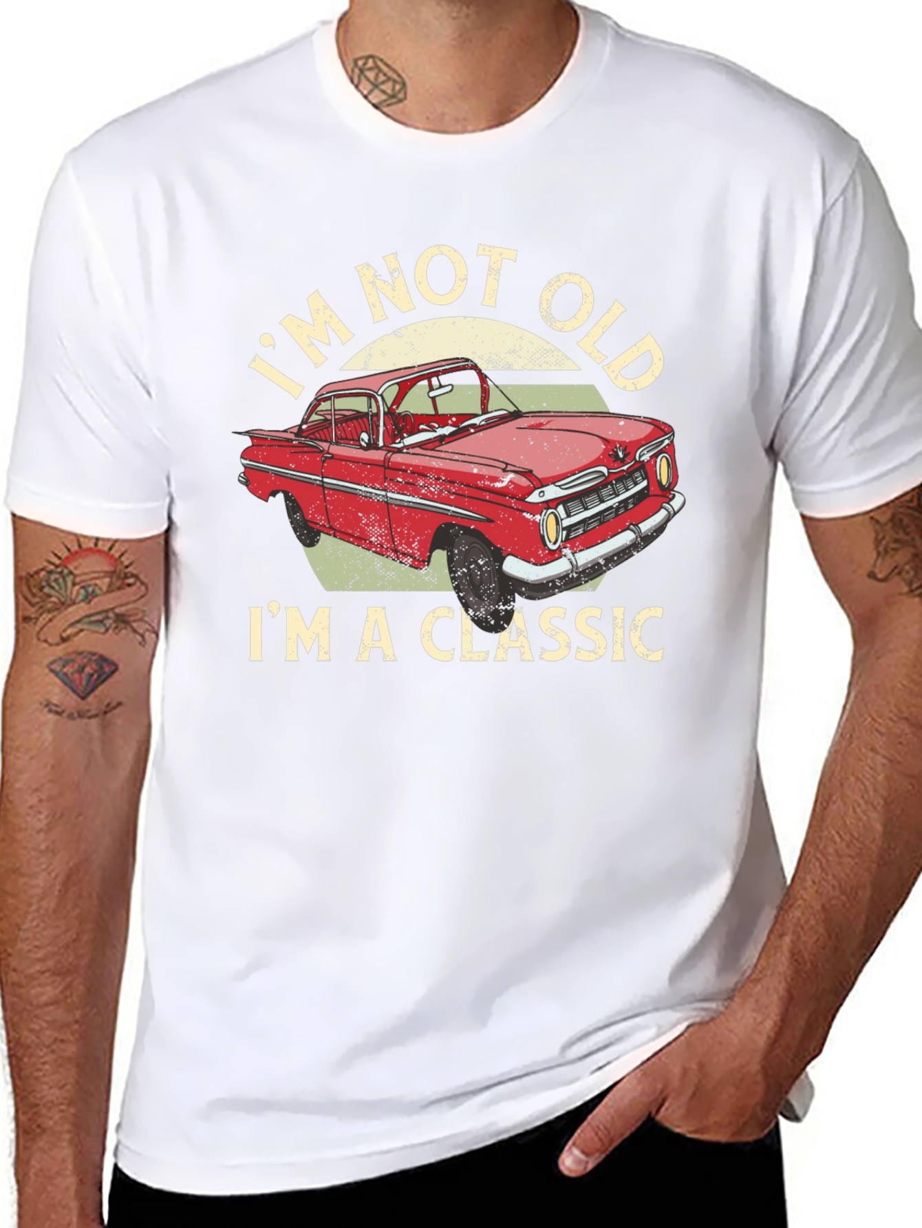 Im Not Old Im a Classic Car Graphic T-Shirt