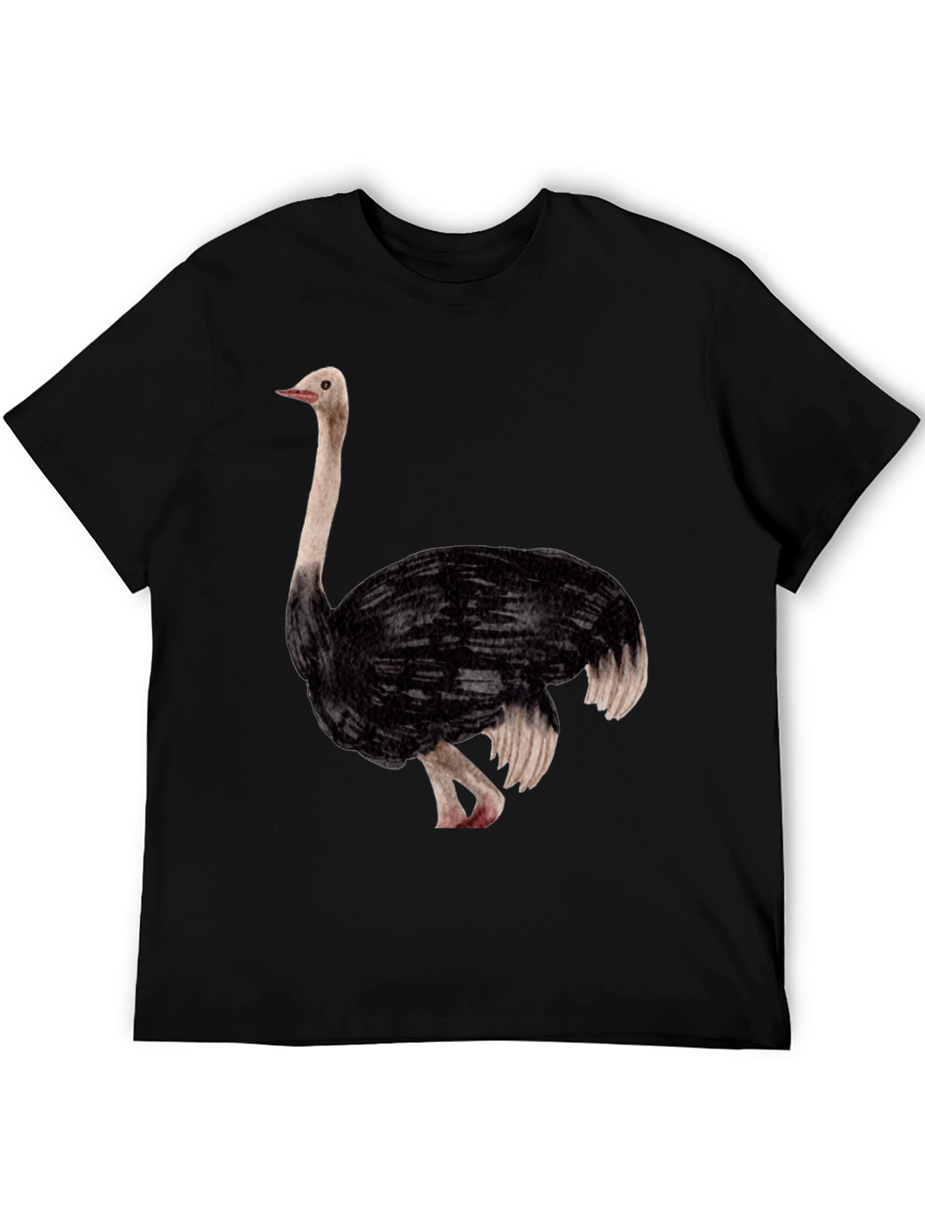 Ostrich Graphic Tee - Unique Animal Design