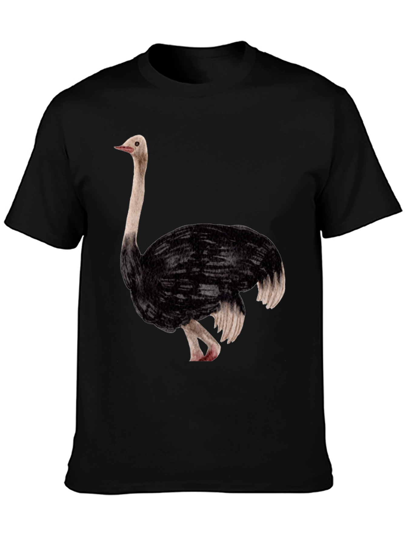 Ostrich Graphic Tee - Unique Animal Design