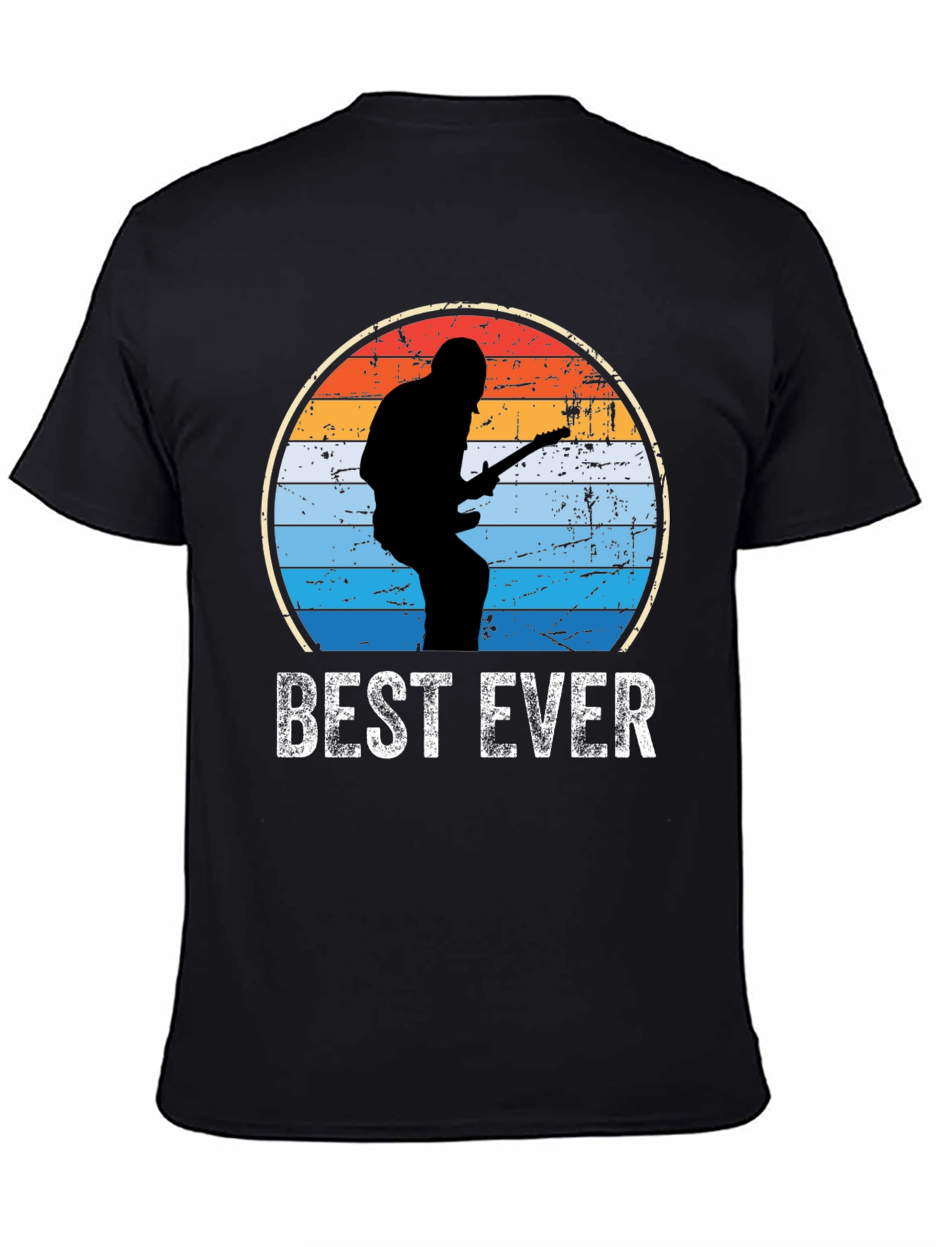 Best Ever Guitar Player Graphic T-Shirt