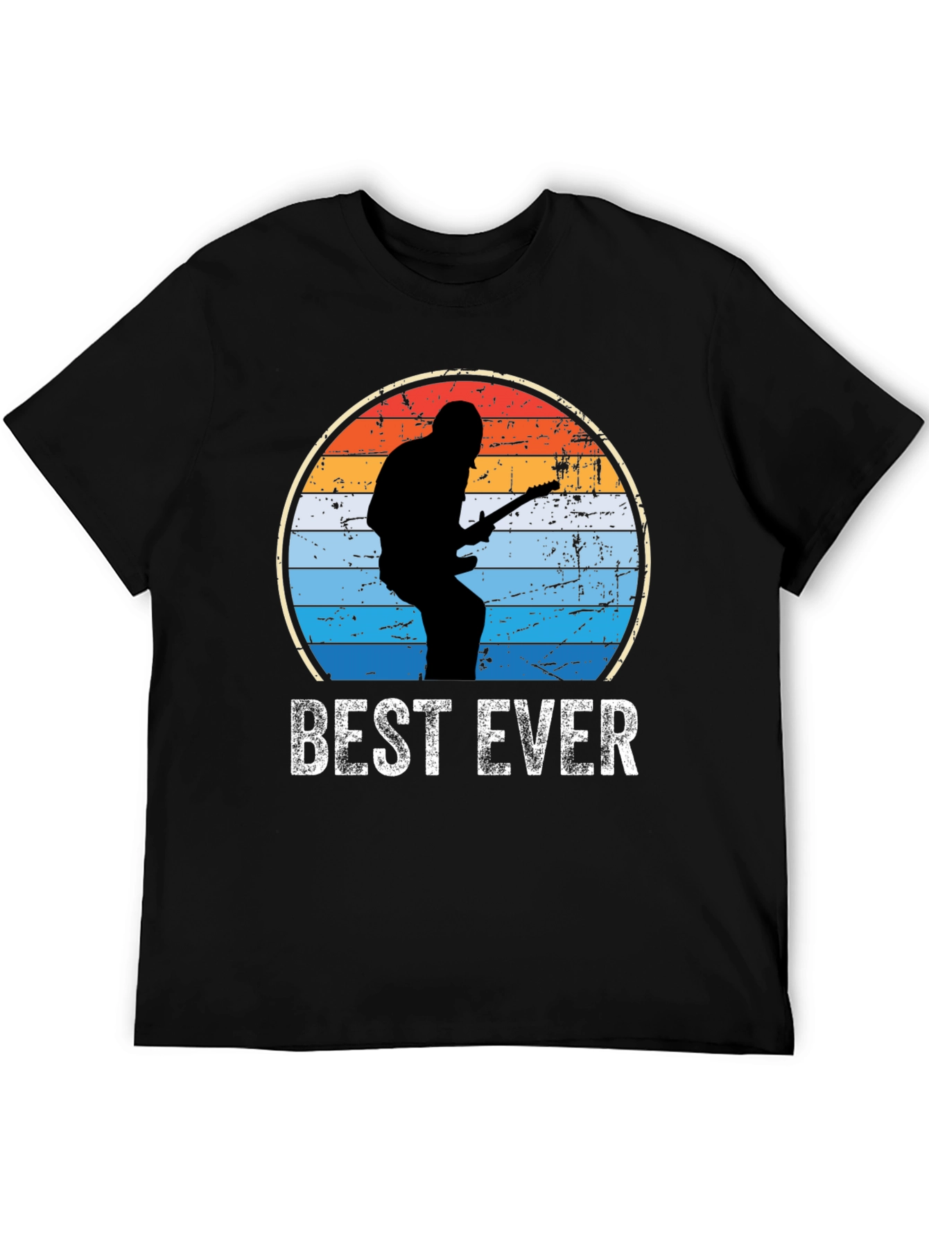 Best Ever Guitar Player Graphic T-Shirt
