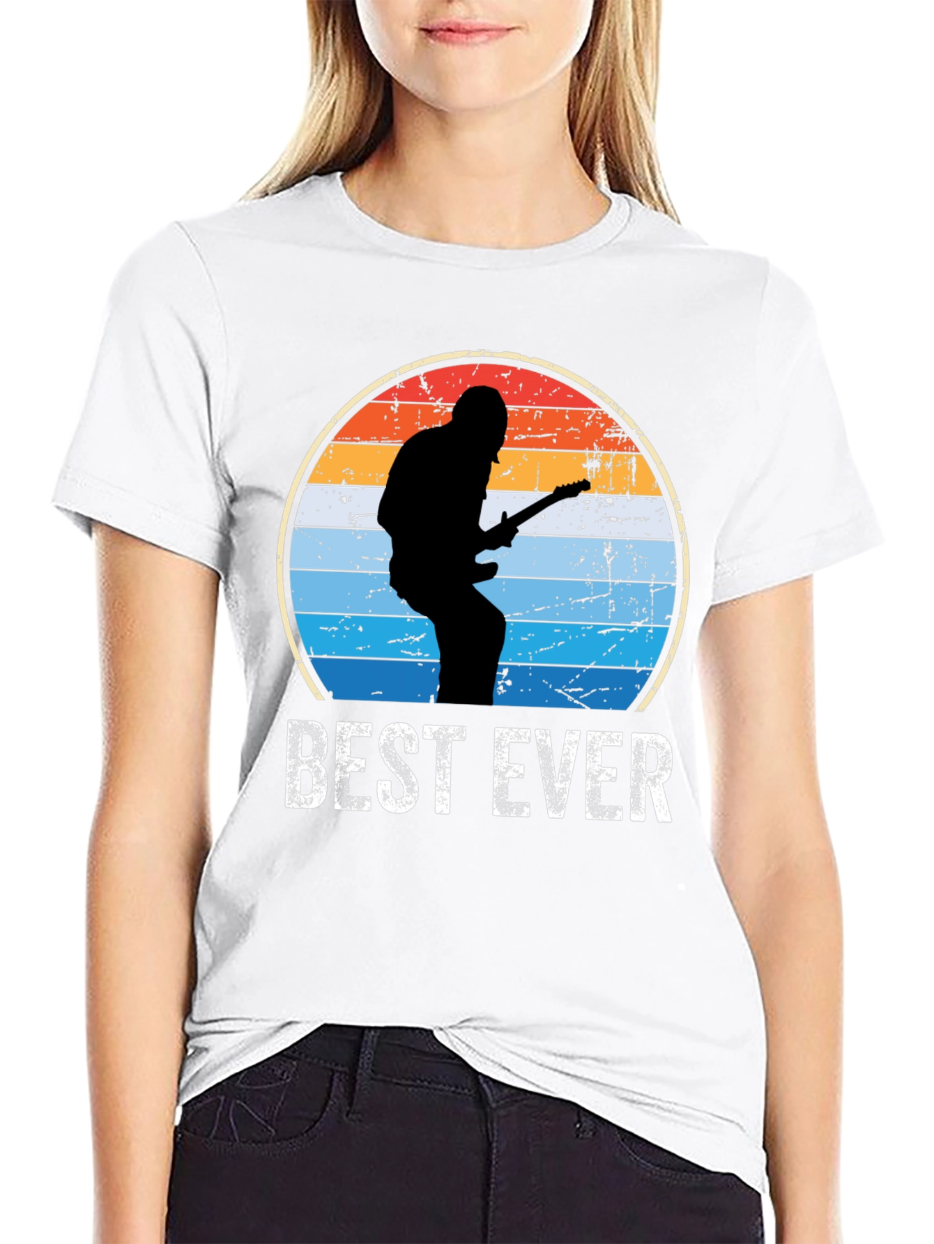 Best Ever Guitar Player Graphic T-Shirt