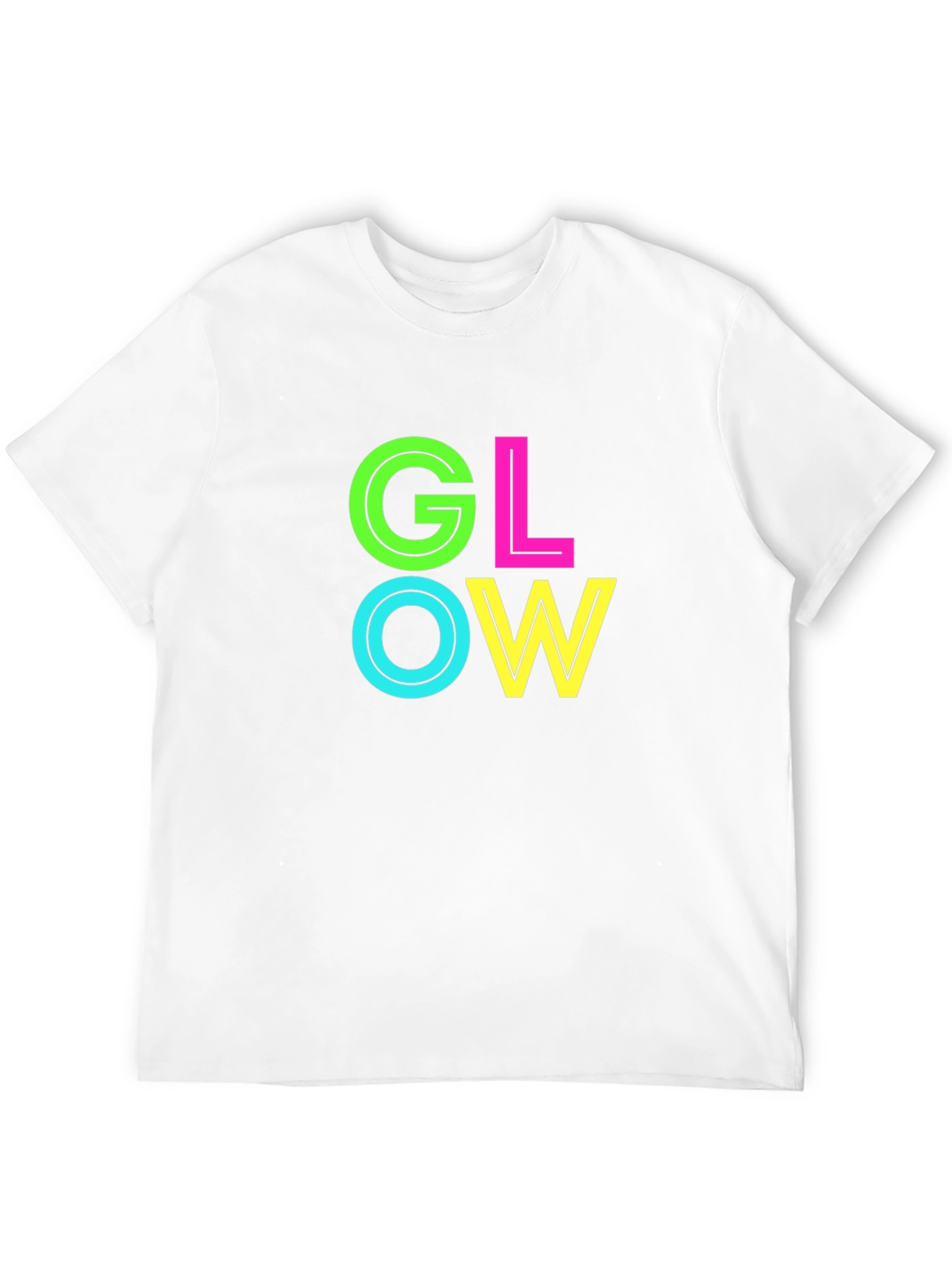 Glow Graphic Black T-Shirt