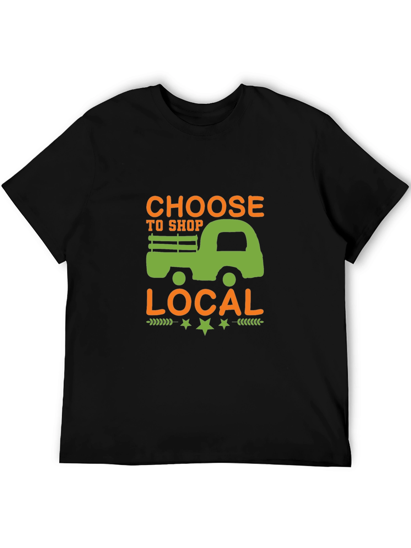 Shop Local Graphic Tee - Black