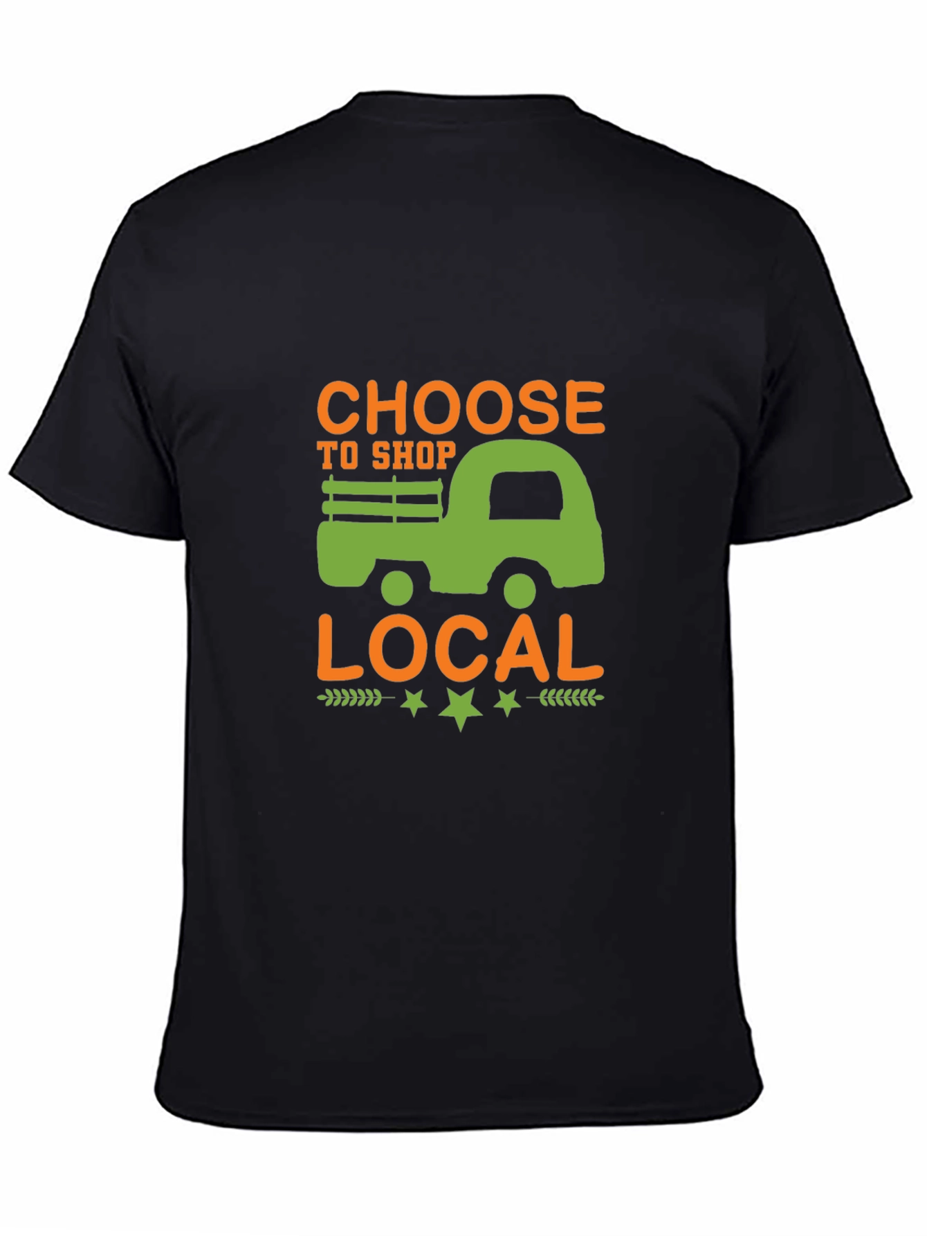 Shop Local Graphic Tee - Black