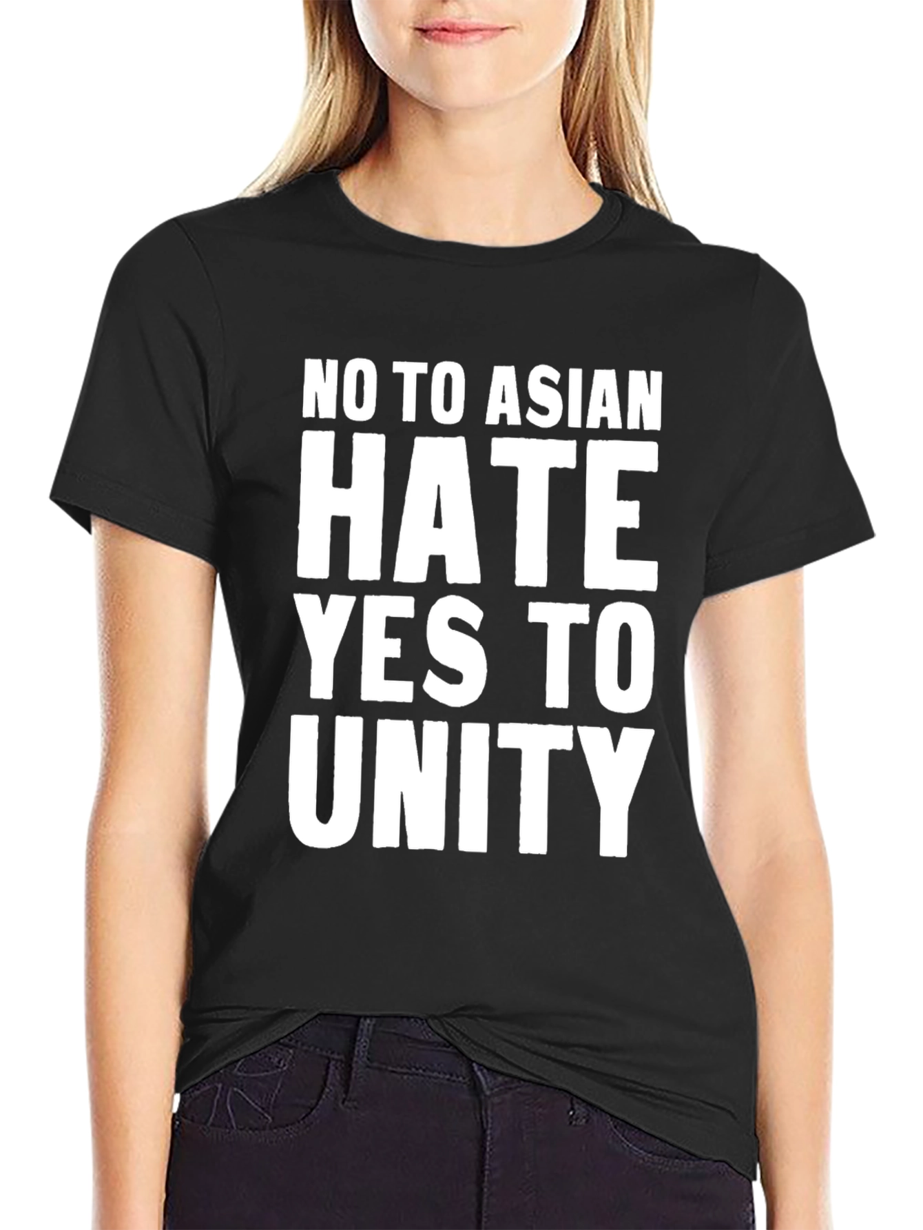No to Asian Hate Yes to Unity T-Shirt