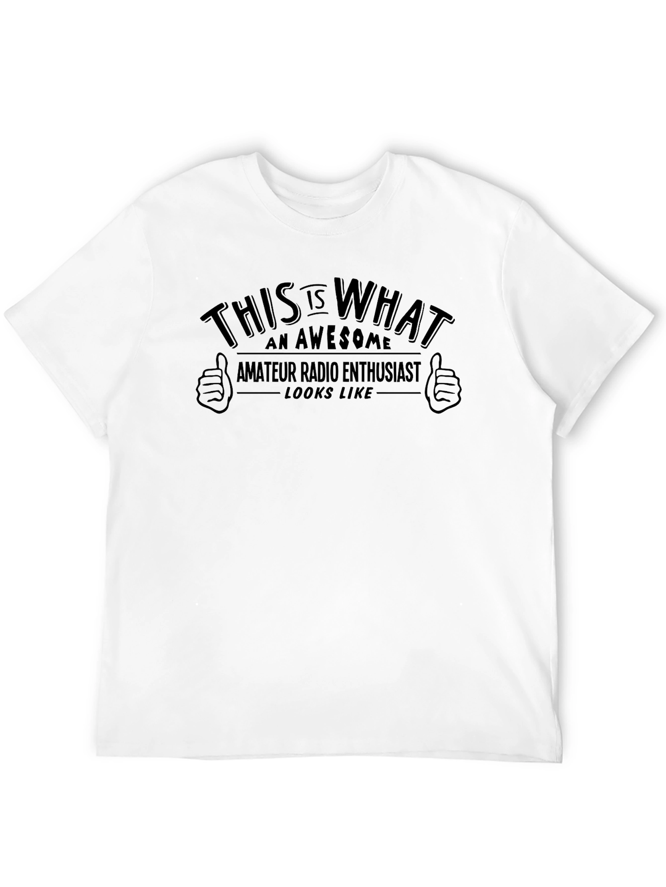 Awesome Amateur Radio Enthusiast Graphic Tee