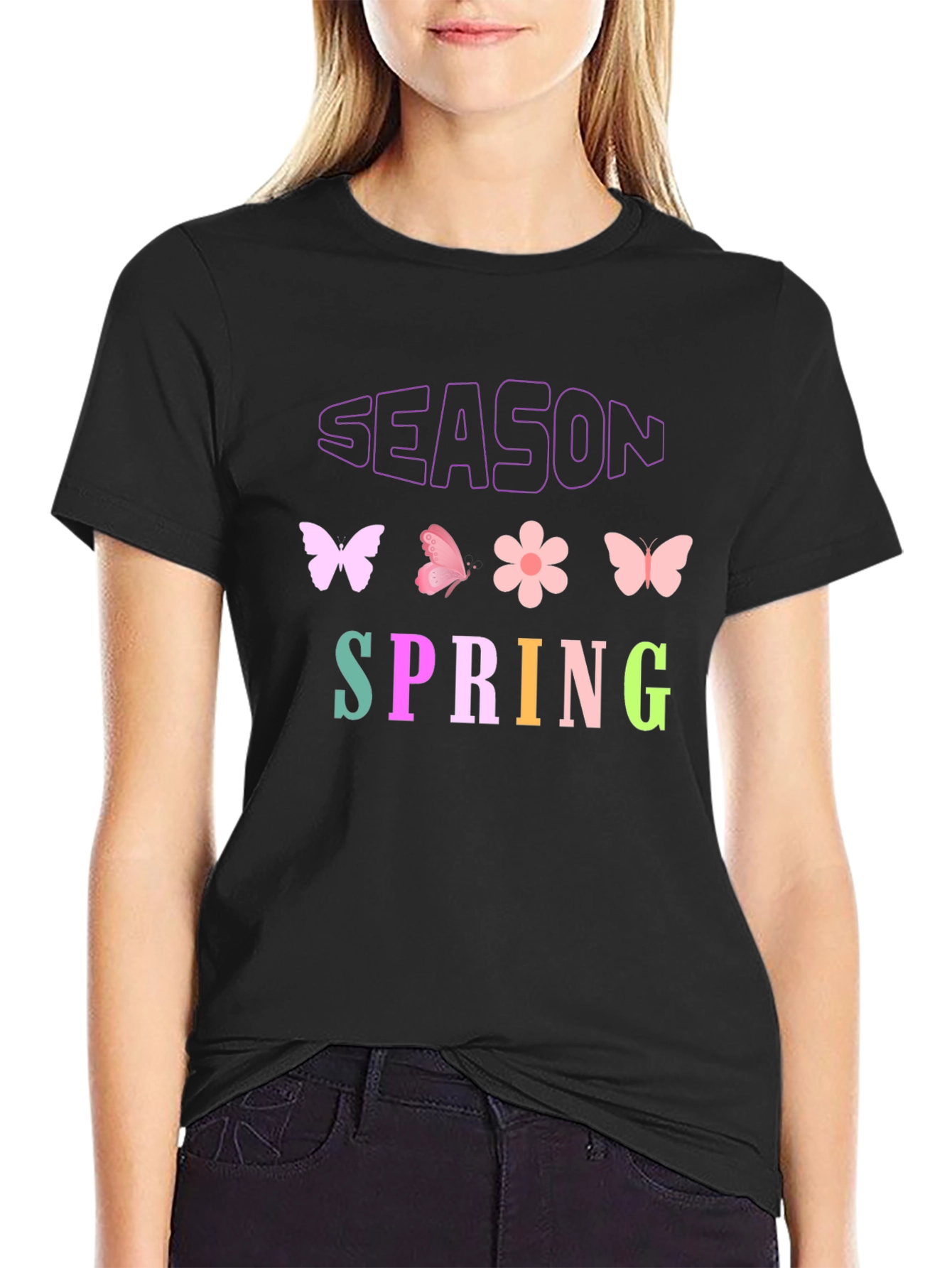 Spring Season Graphic T-Shirt