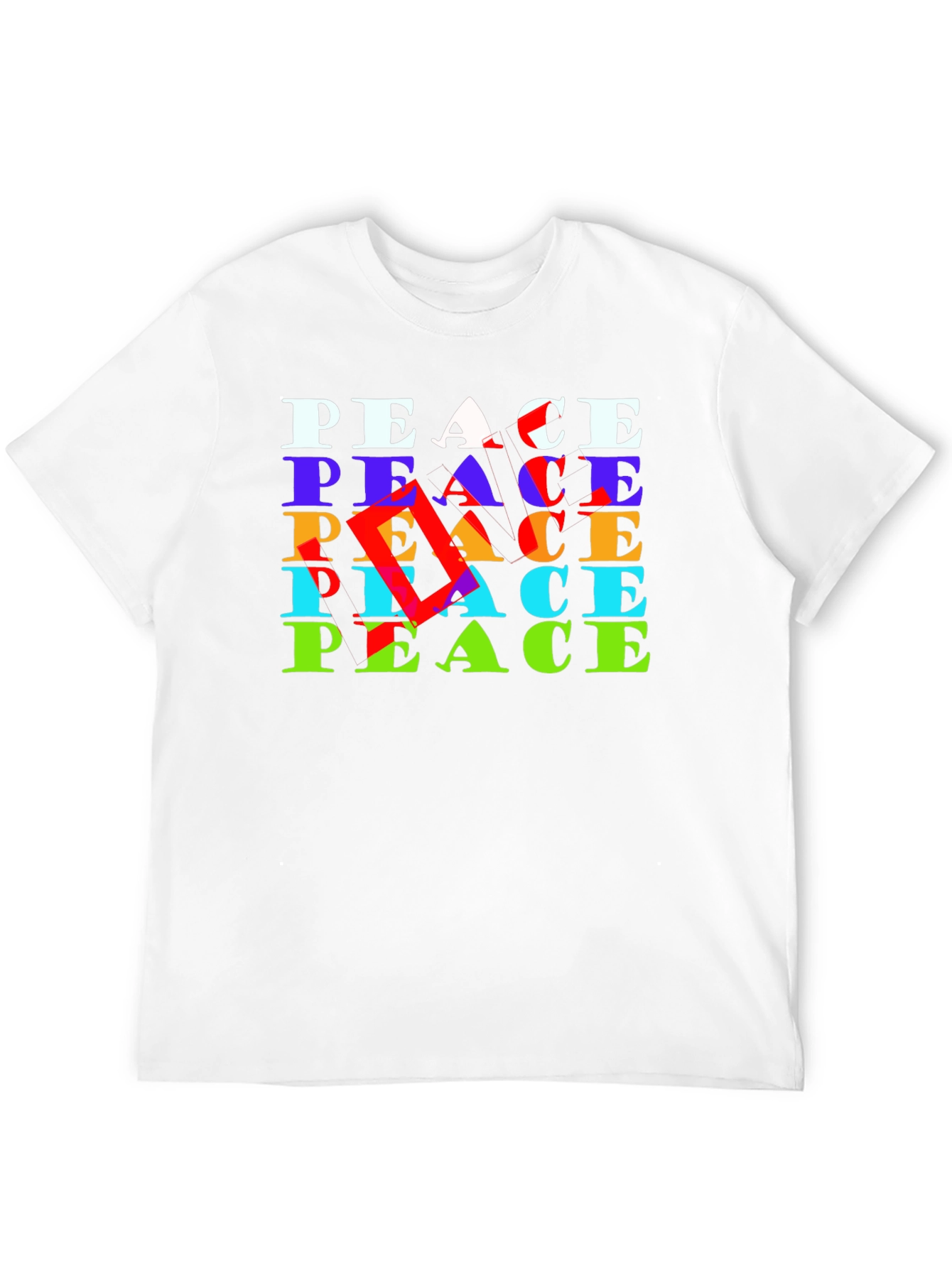 Peace Graphic Tee - Bold Statement Soft Cotton