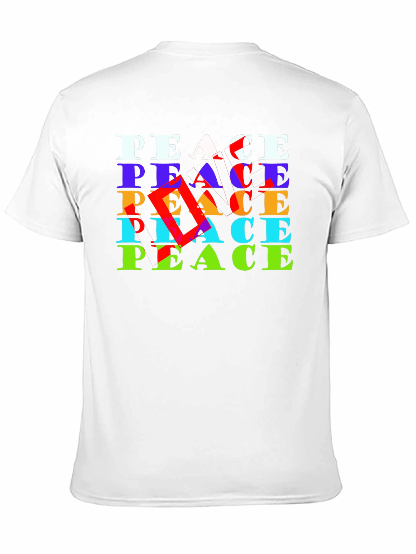 Peace Graphic Tee - Bold Statement Soft Cotton