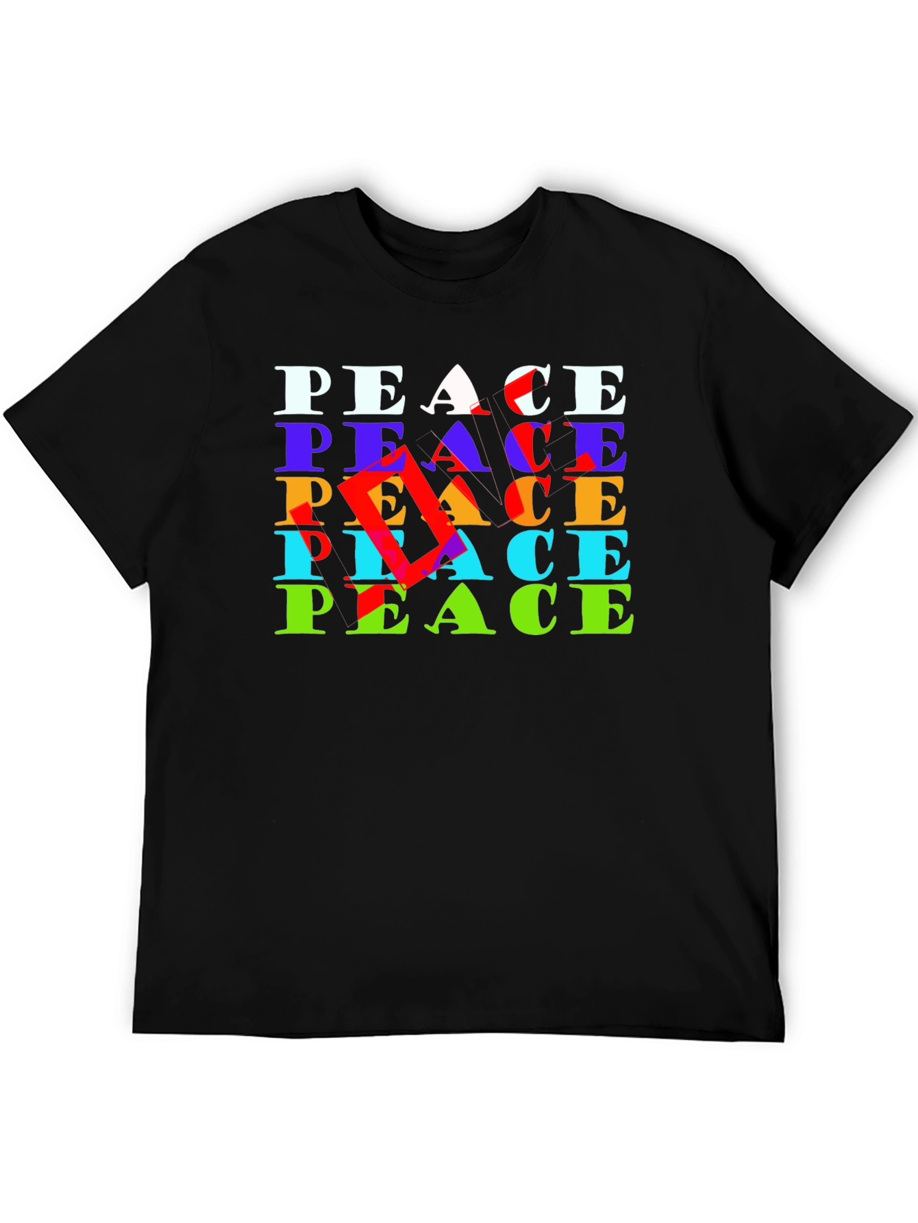 Peace Graphic Tee - Bold Statement Soft Cotton