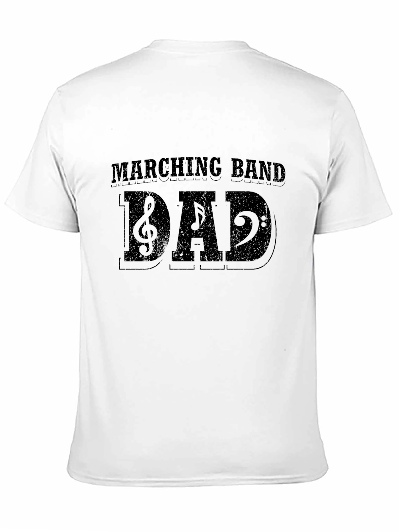 Marching Band Dad T-Shirt - Music Lover Tee